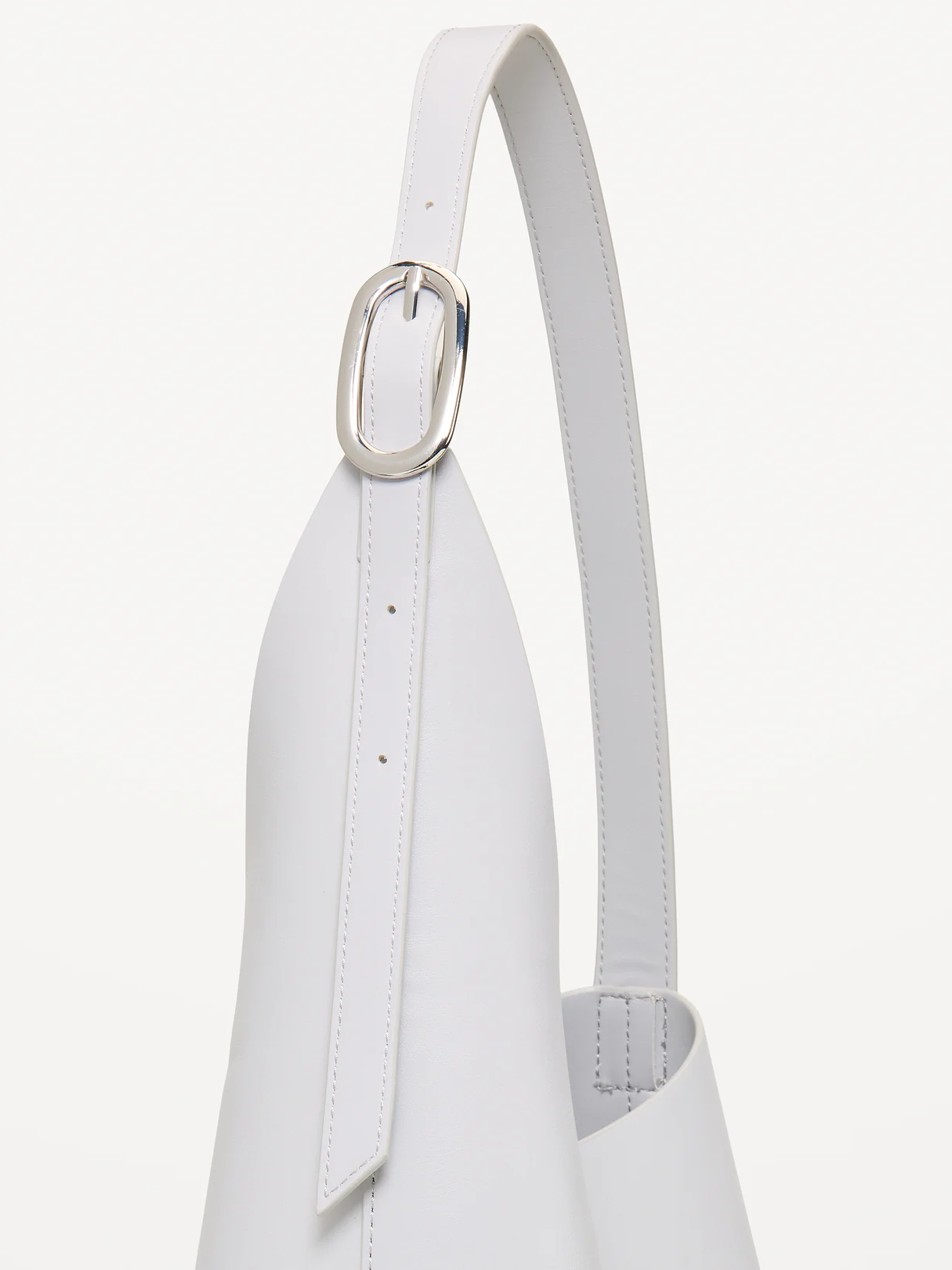 Asymmetrical Structured Tote Bag - Cloud Cover