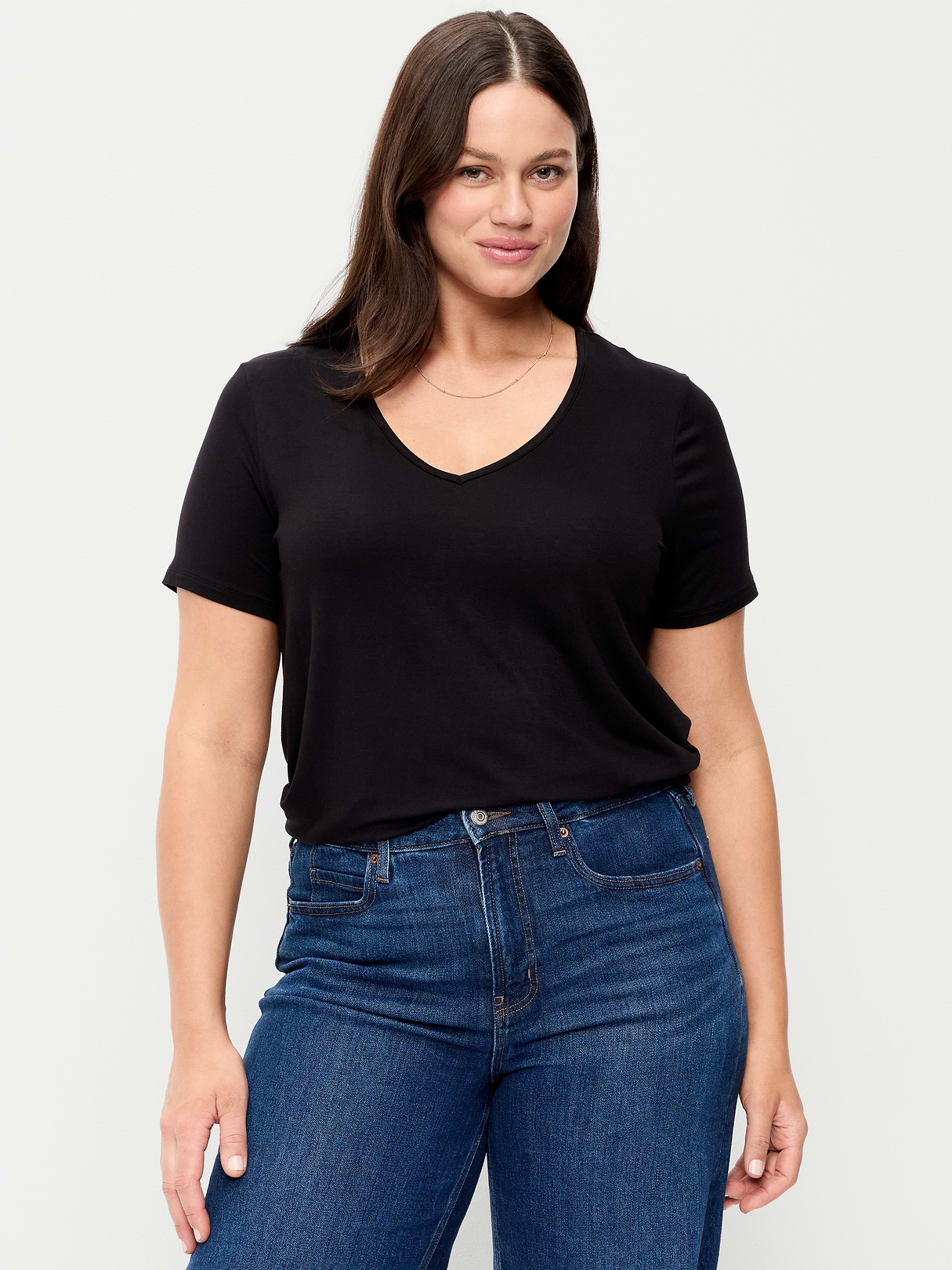 Luxe Slub-Knit T-Shirt - Light Black Heather