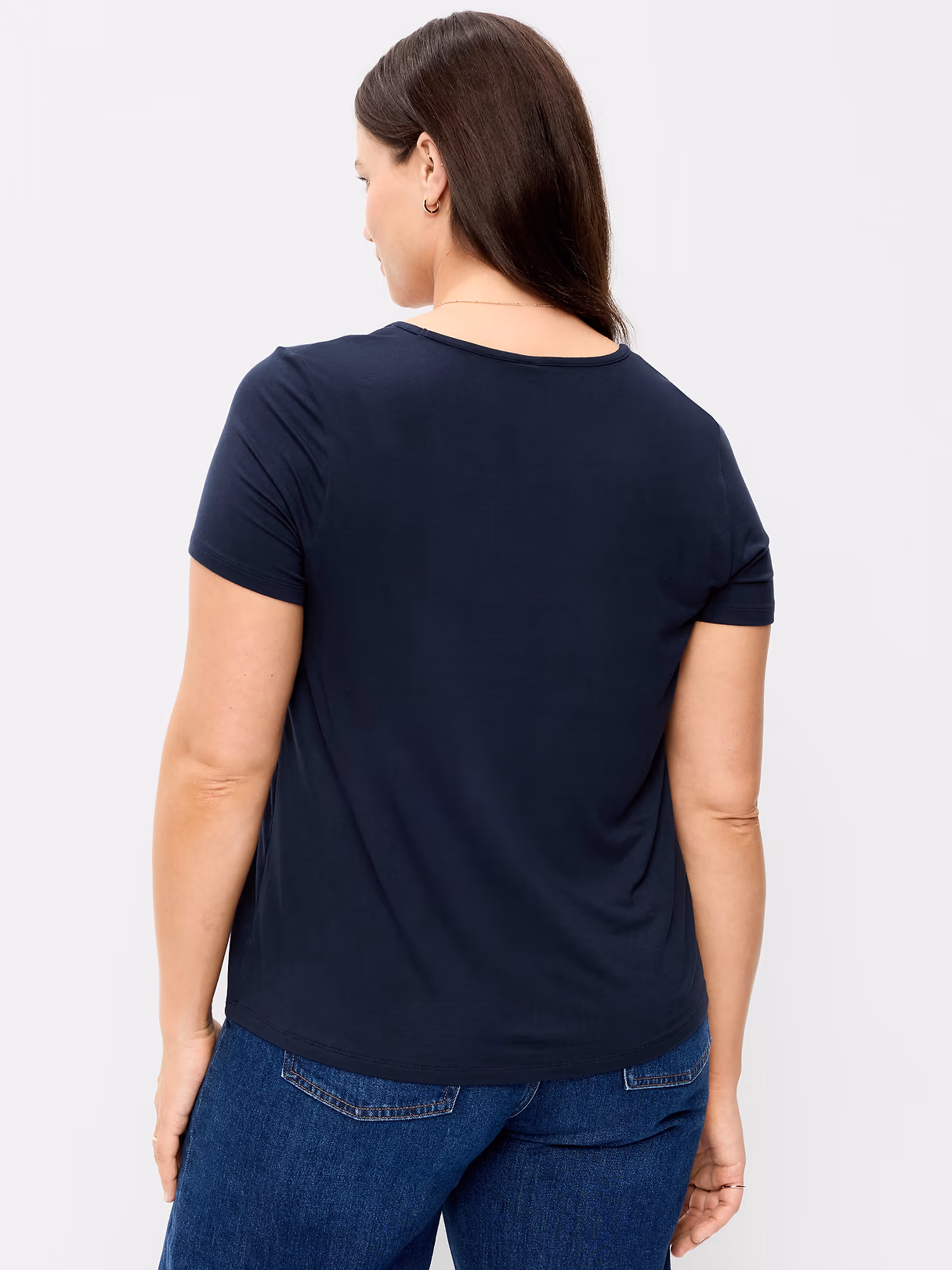Luxe Slub-Knit T-Shirt - In the Navy