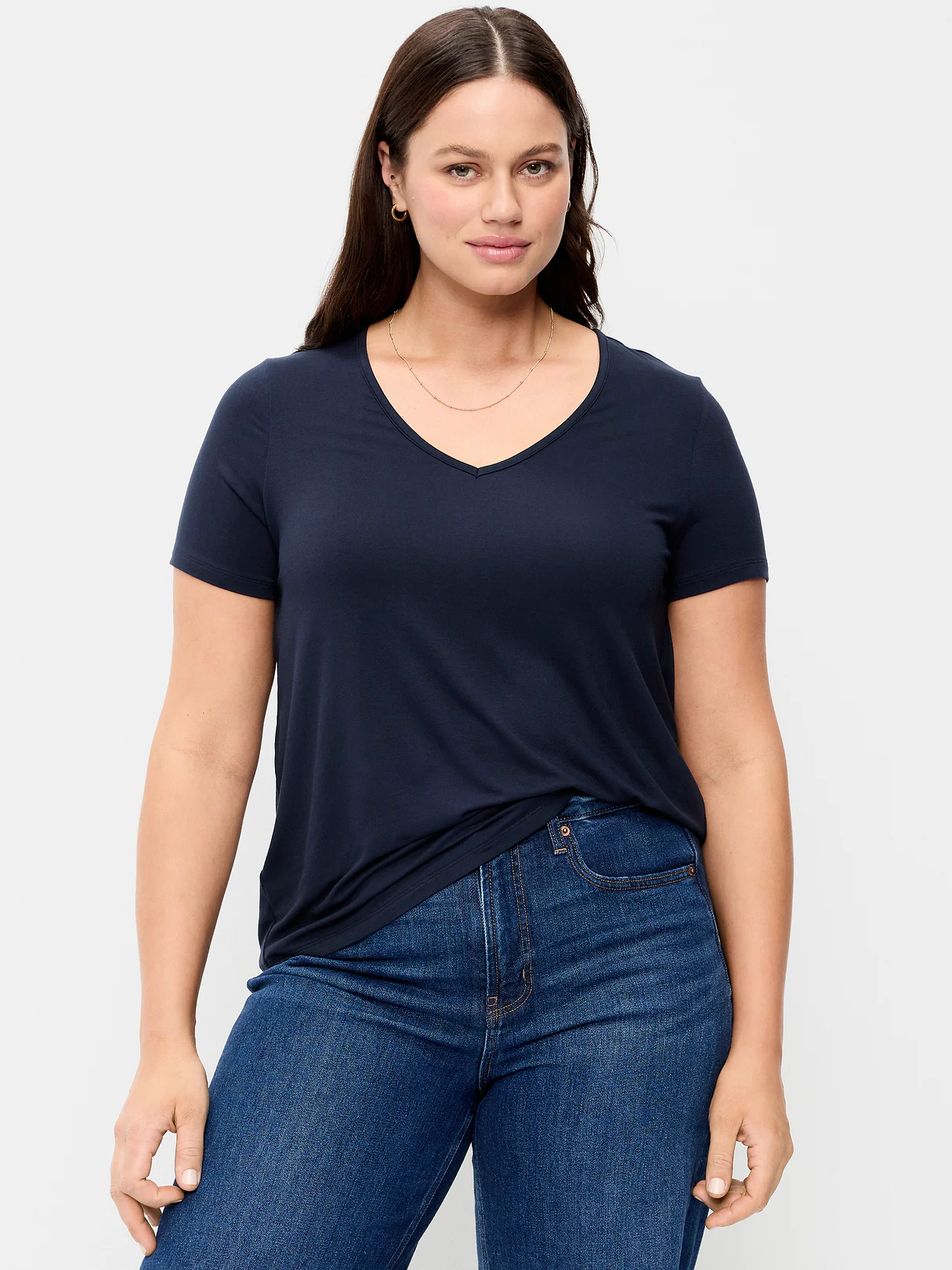 Luxe Slub-Knit T-Shirt - In the Navy