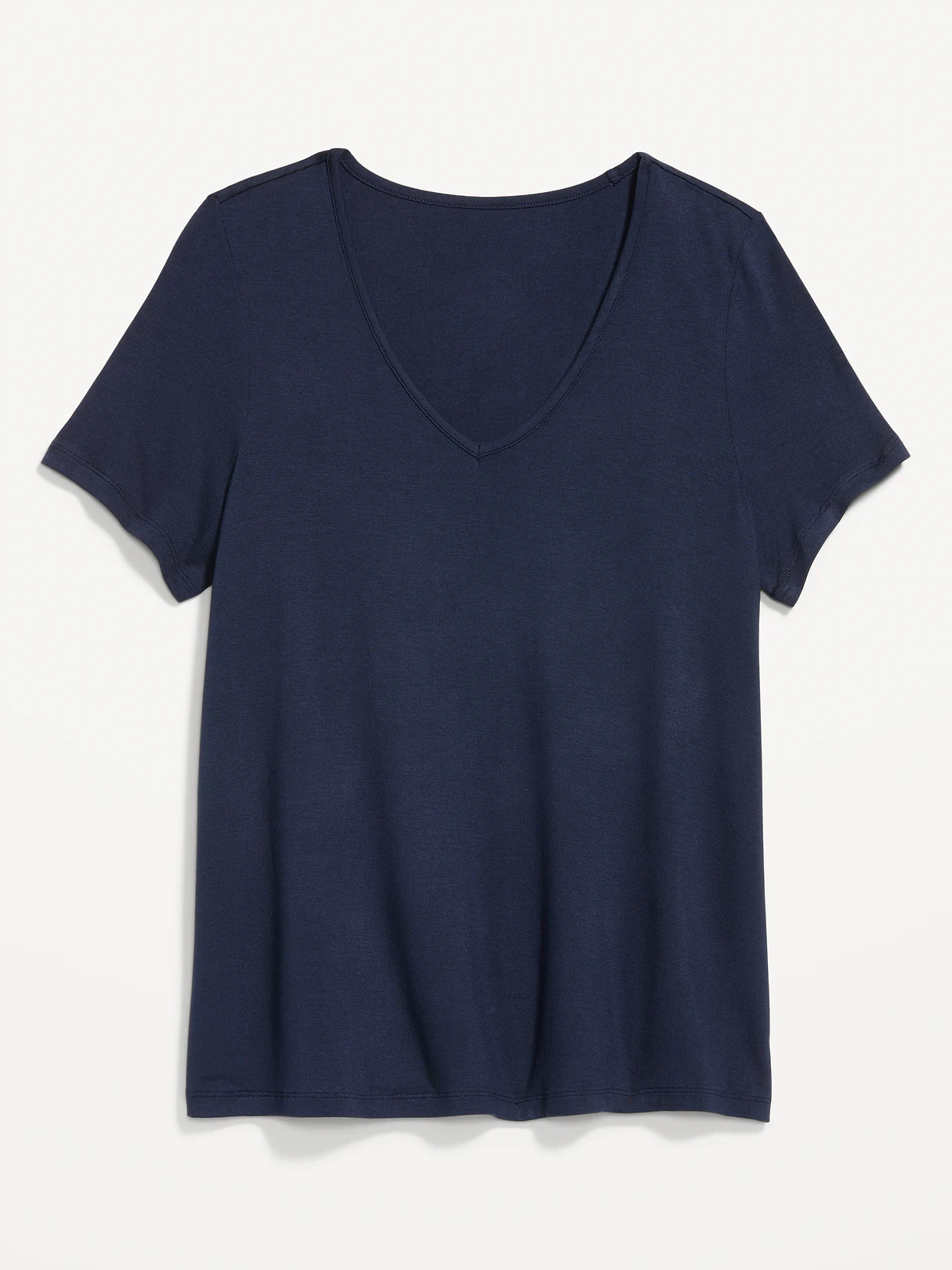 Luxe Slub-Knit T-Shirt - In the Navy