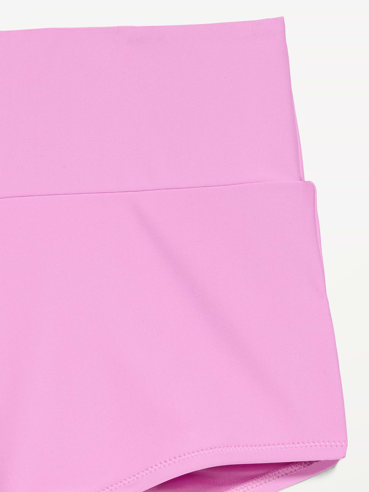 High-Waisted Retro Swim Bottoms - Rock Rose