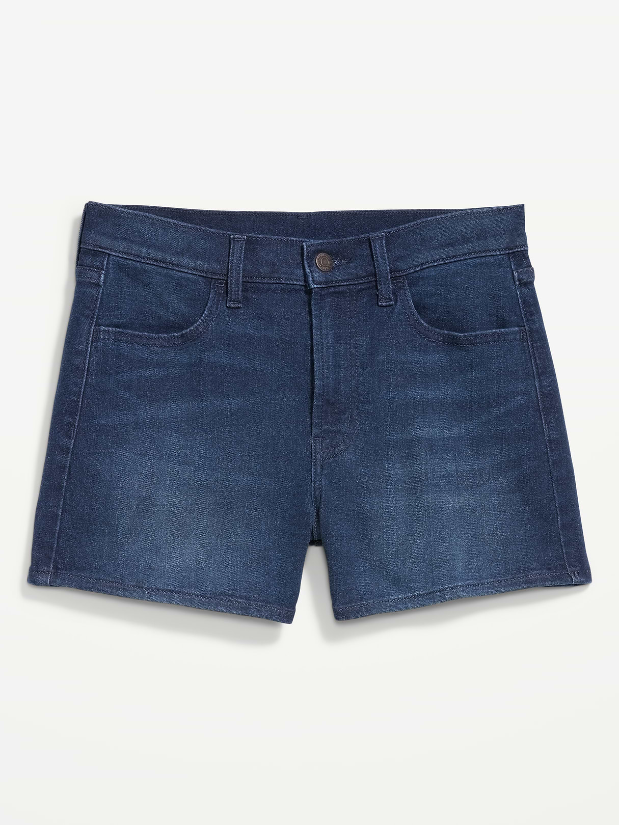 High-Waisted Wow Jean Shorts -- 4-inch inseam - River