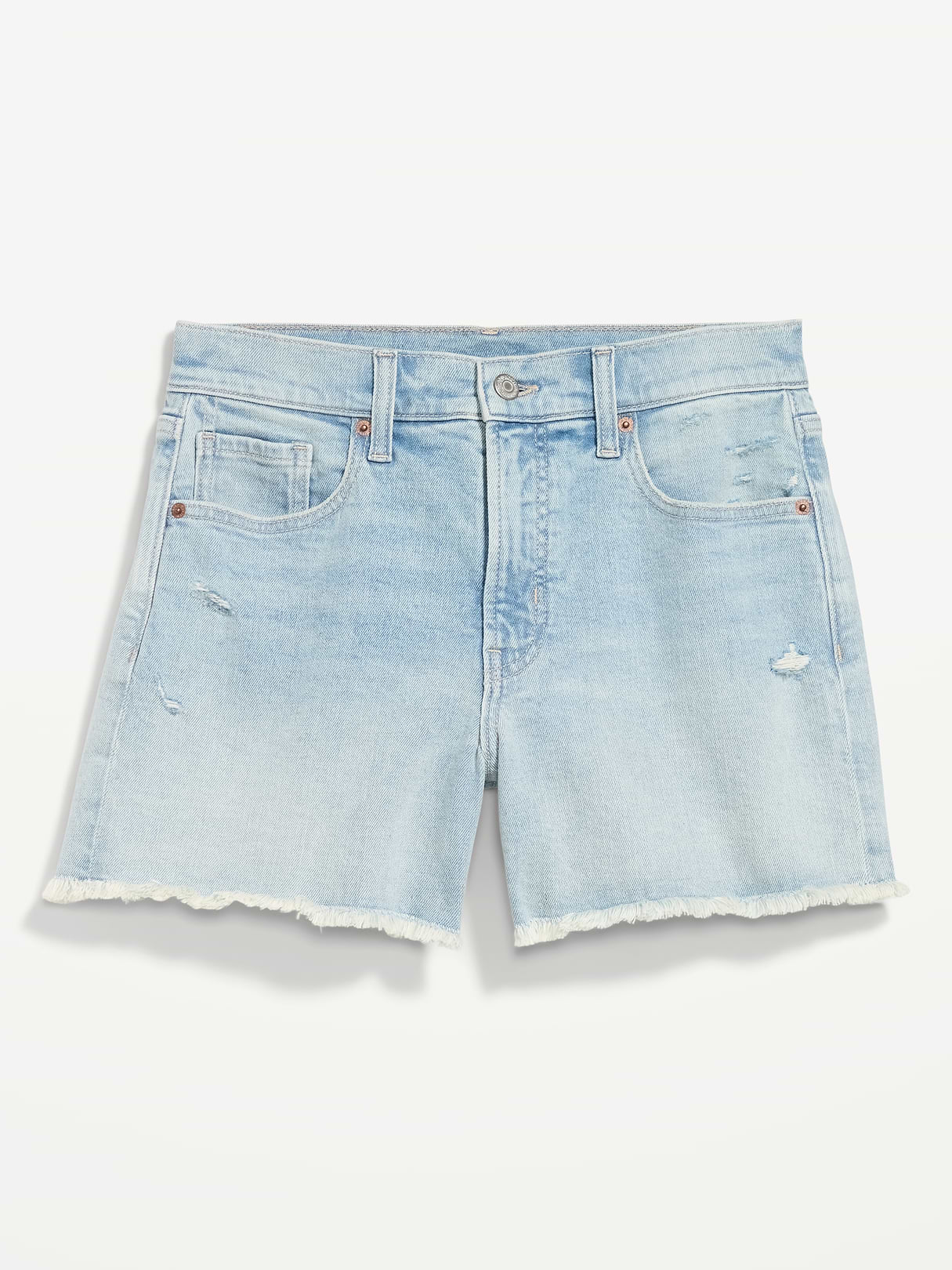 High-Waisted OG Jean Shorts -- 4-inch inseam - Lightest