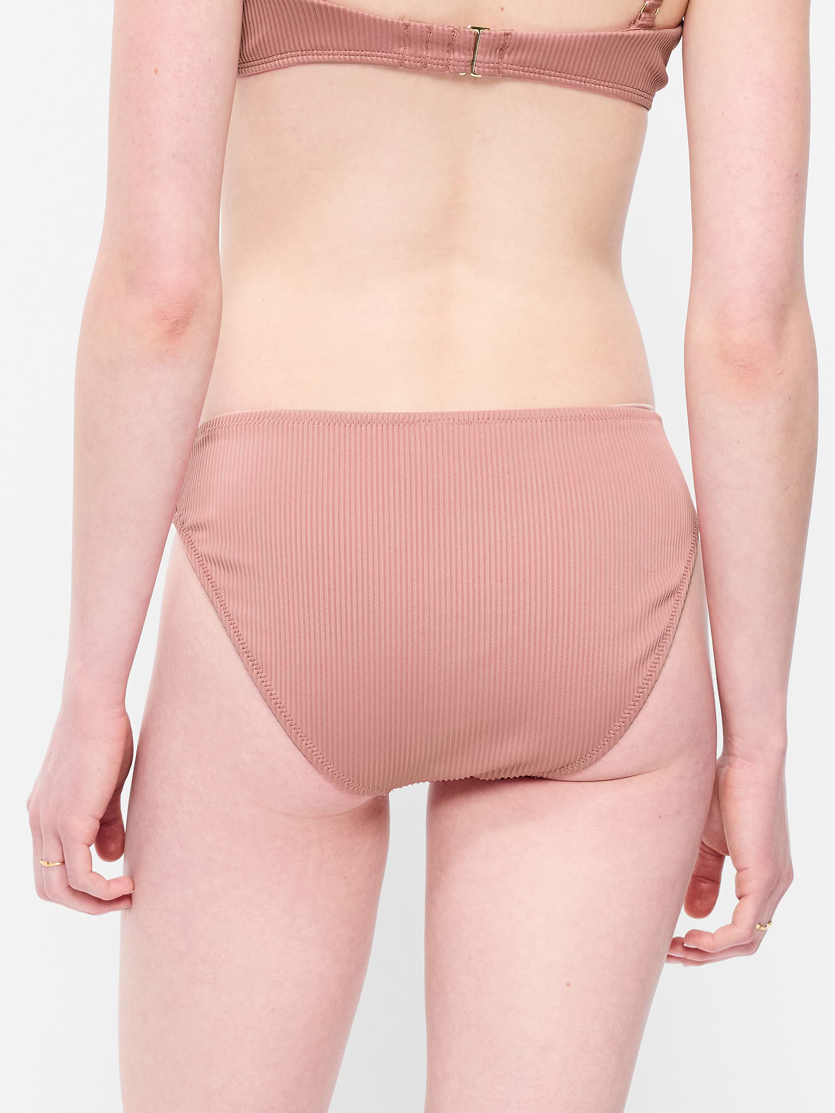 Mid-Rise Bikini Swim Bottoms - Dusty Birch