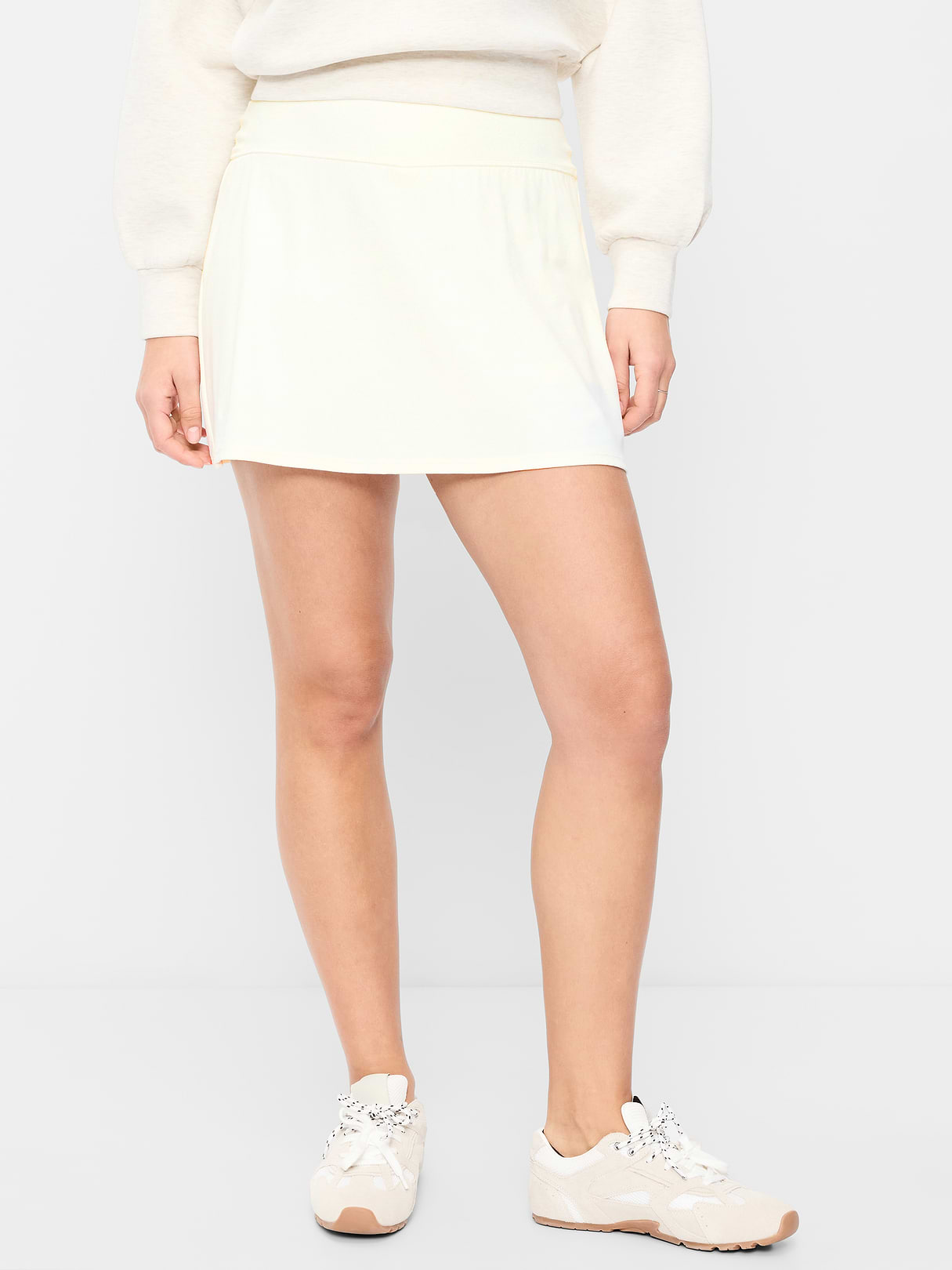 Extra High-Waisted StudioSmooth Skort - Magnolia