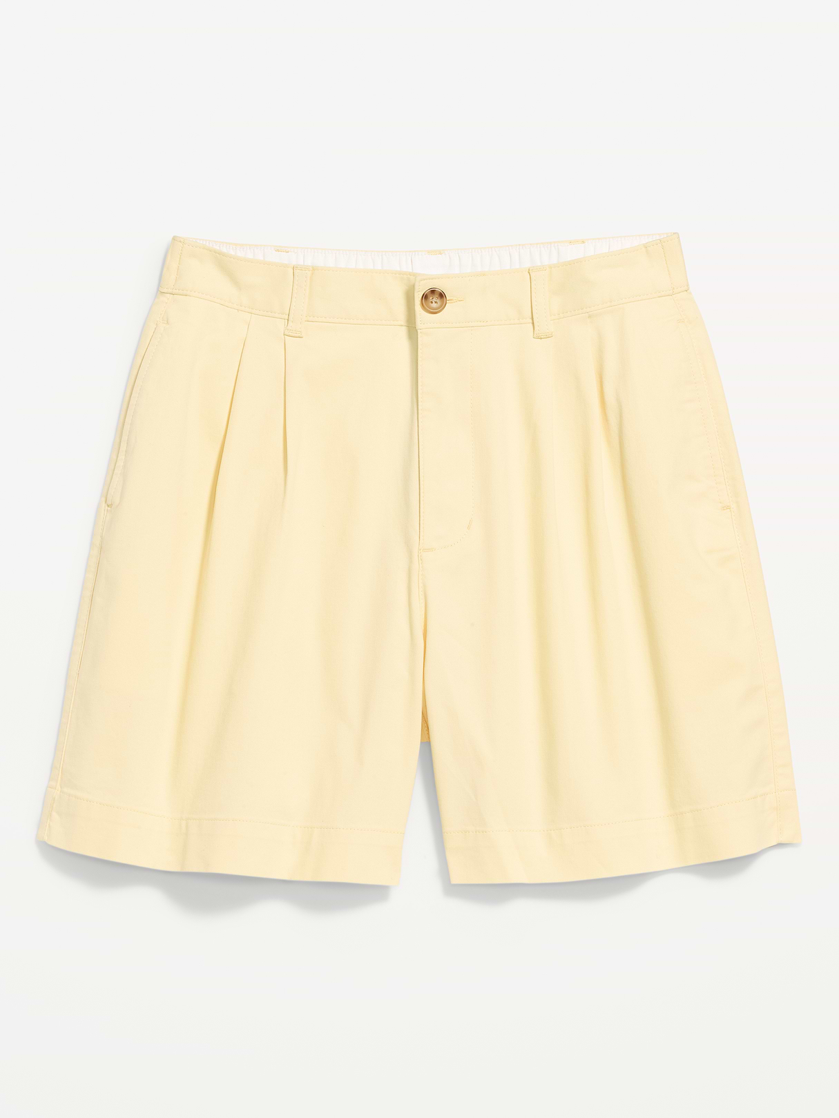 High-Waisted OGC Chino Shorts -- 4-inch inseam - Cool Almond