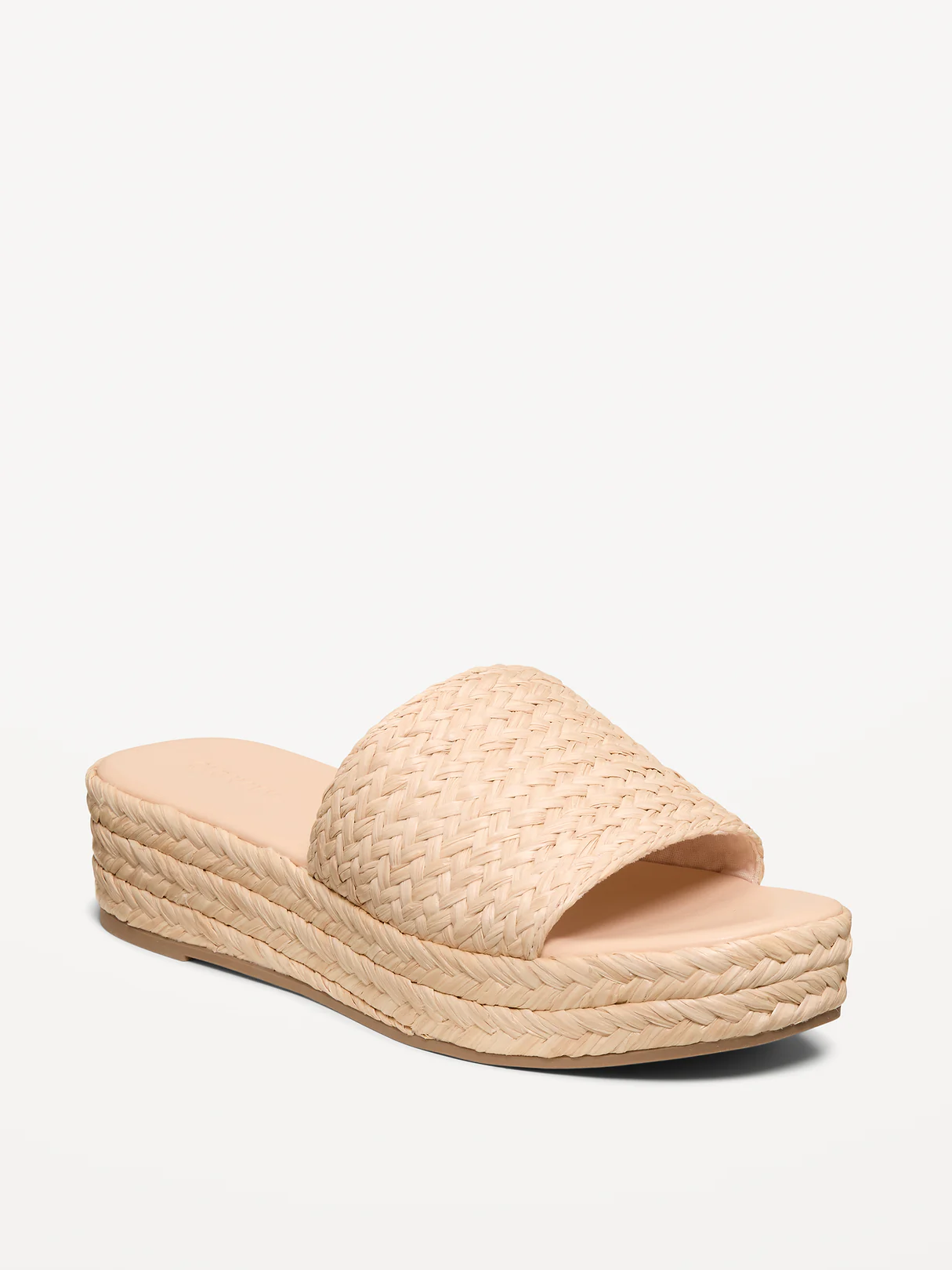 Platform Espadrille Sandals - Totally Natural