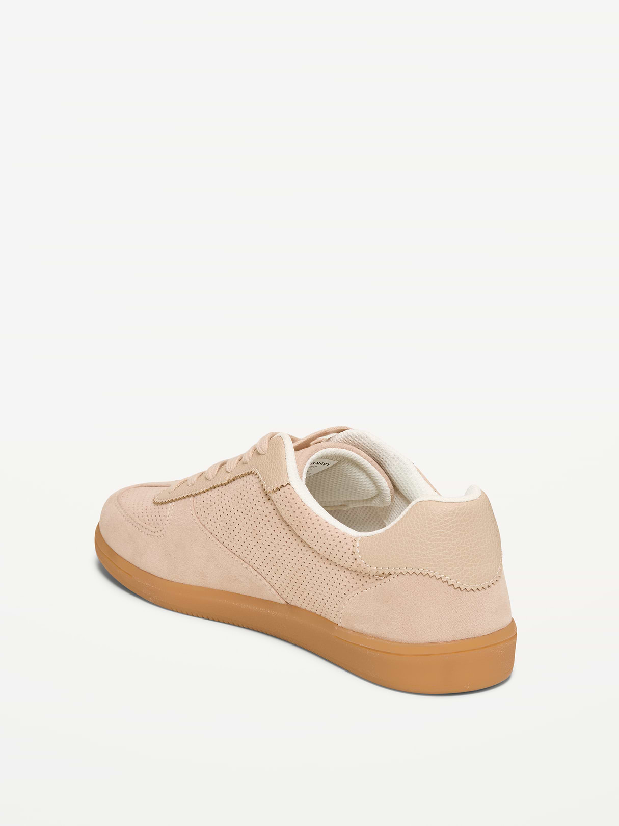 Lace-Up Sneakers - Sand