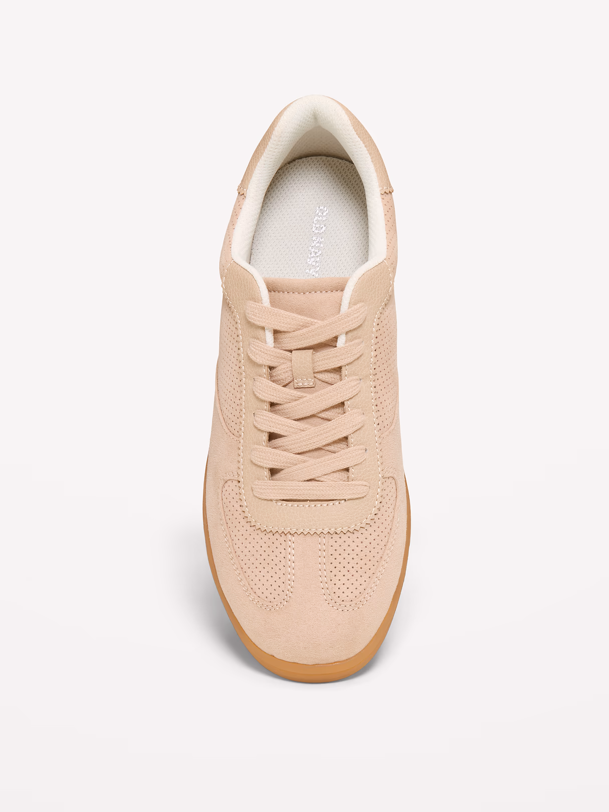 Lace-Up Sneakers - Sand