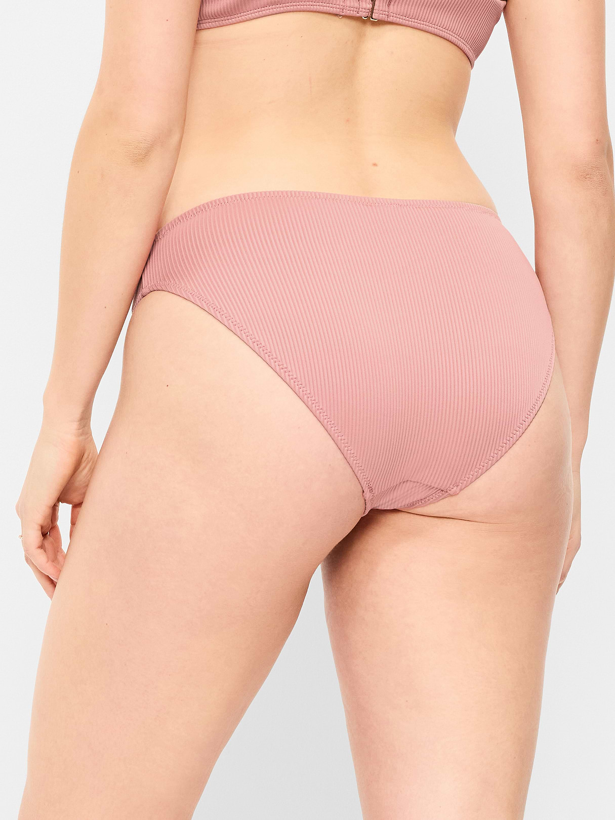 Mid-Rise Bikini Swim Bottoms - Dusty Birch