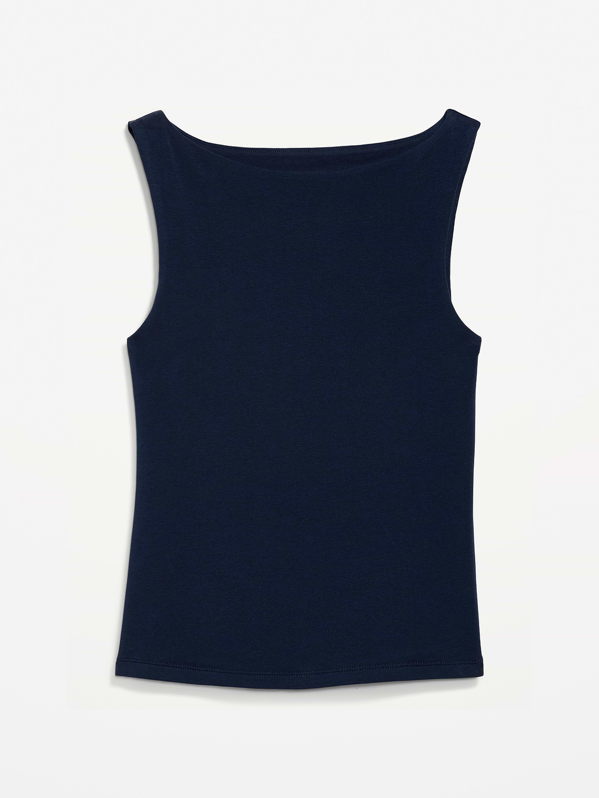 Hug Double-Layer Boatneck Top - In the Navy