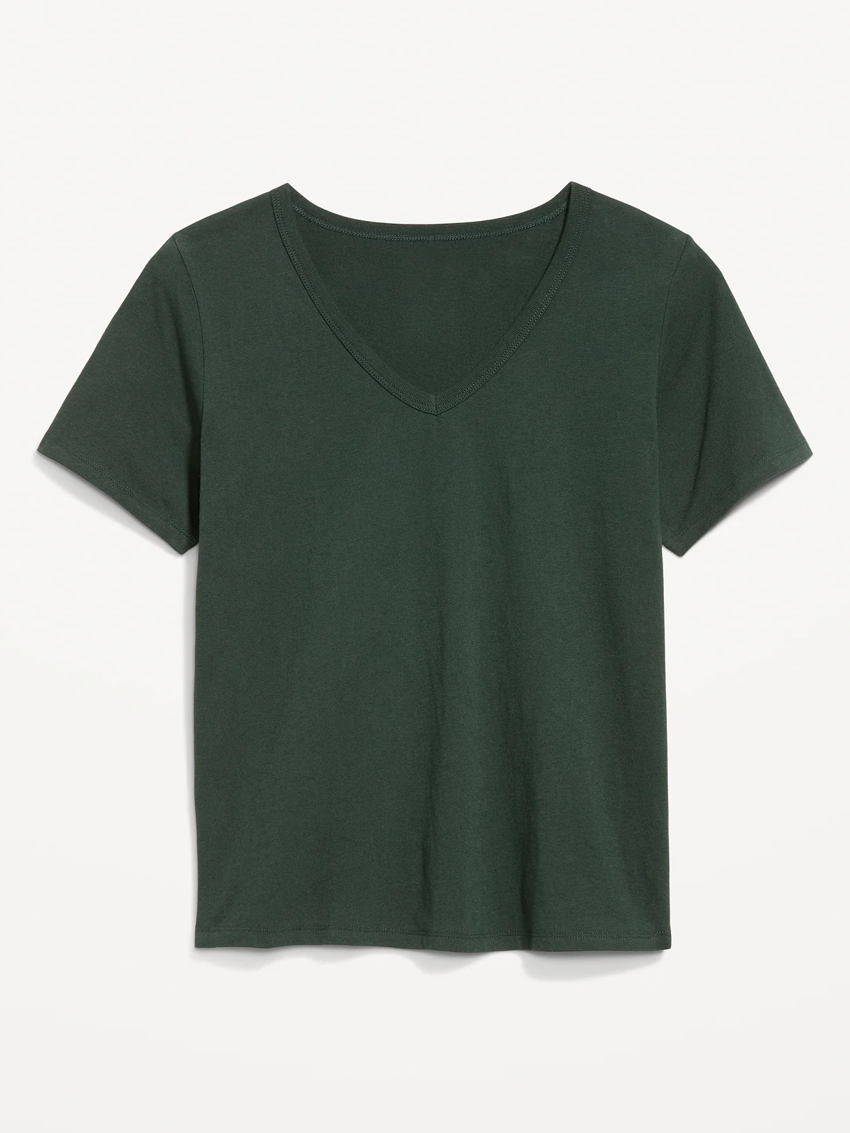 EveryWear V-Neck T-Shirt - Dark Bottle
