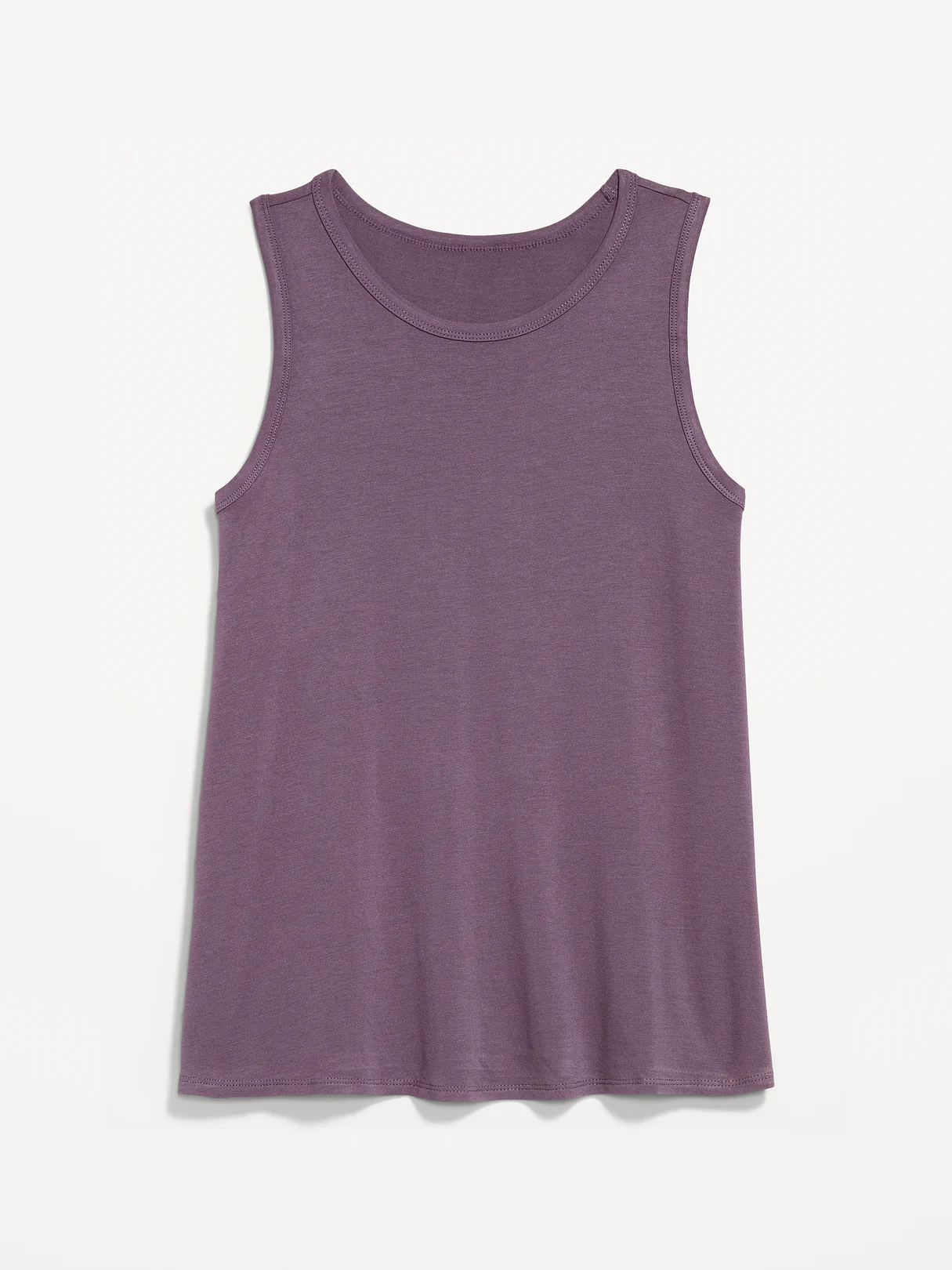 Luxe Sleeveless Top - Purple 2