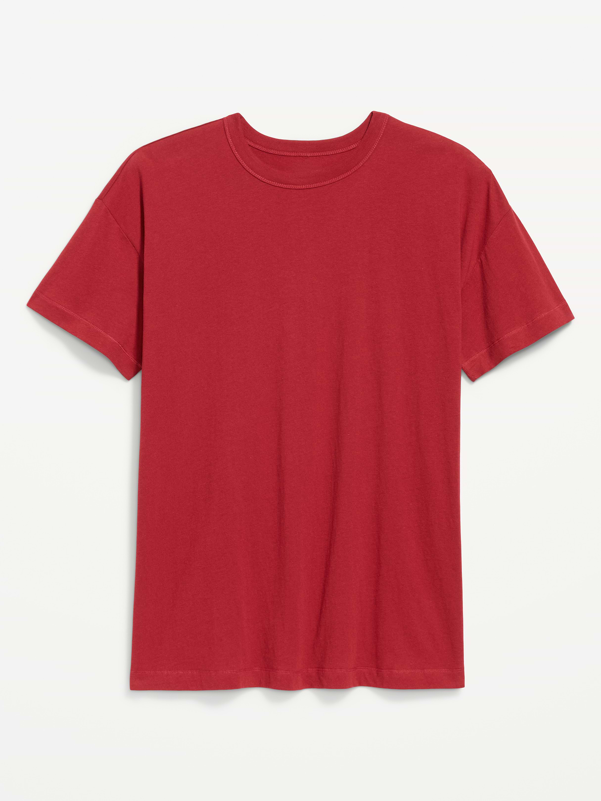 Oversized EveryWear Tunic T-Shirt - Annatto