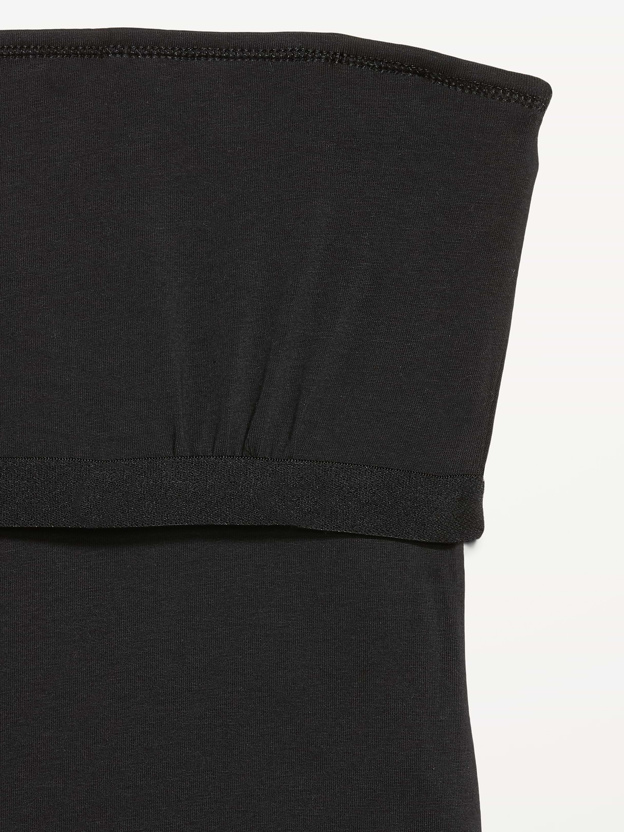 Hug Double-Layer Tube Top - Black Jack
