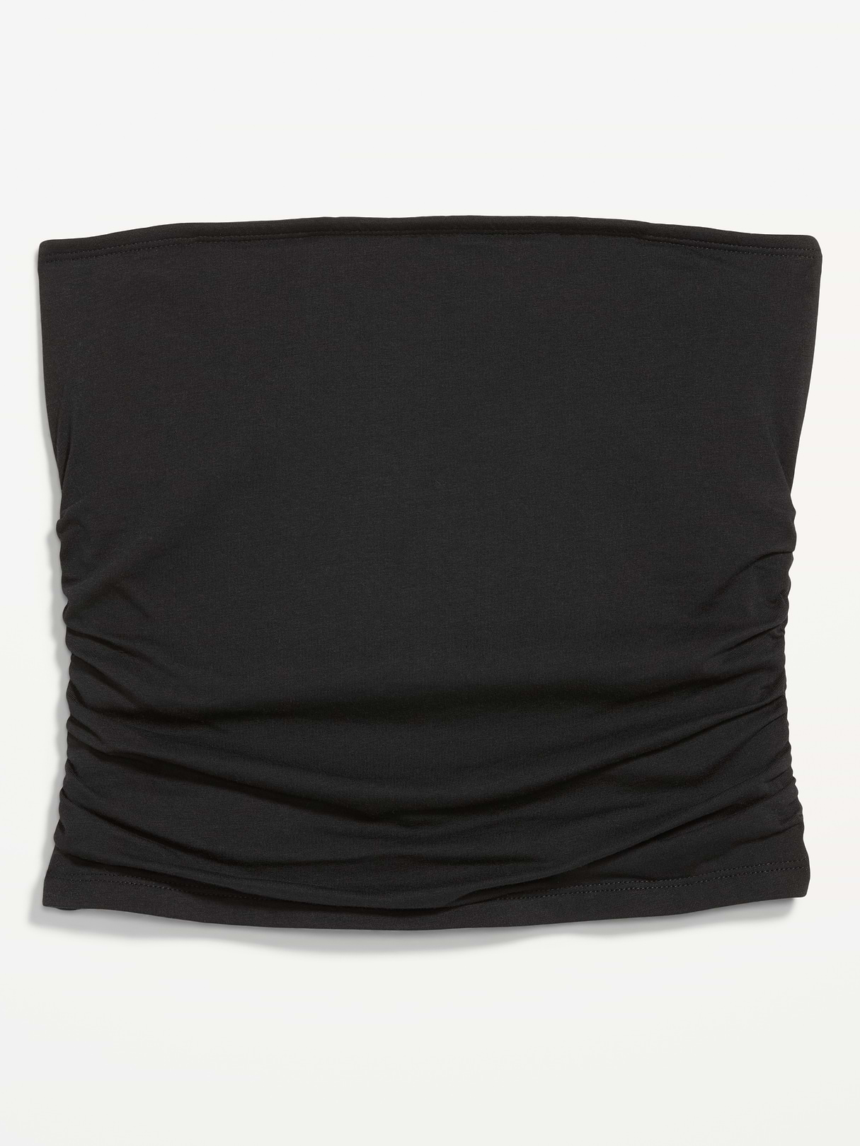 Hug Double-Layer Tube Top - Black Jack