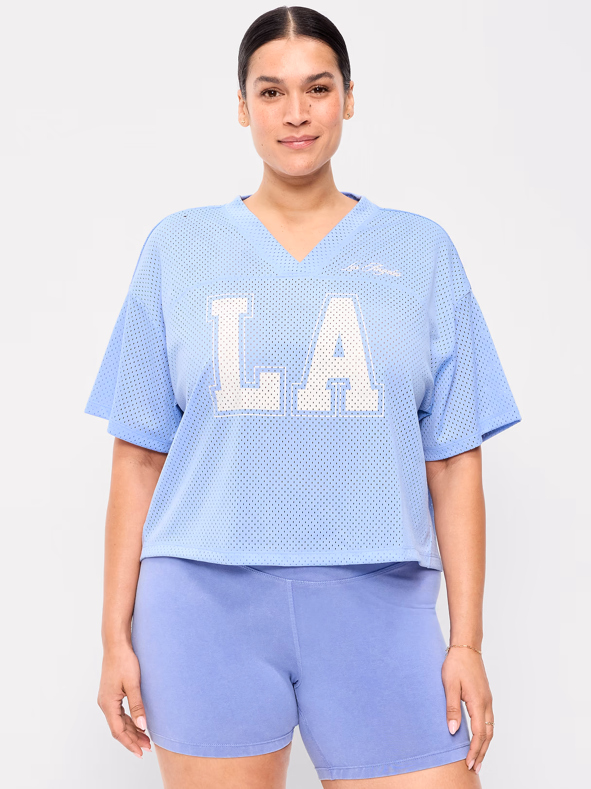 Mesh Jersey Football Top - Peri Heir
