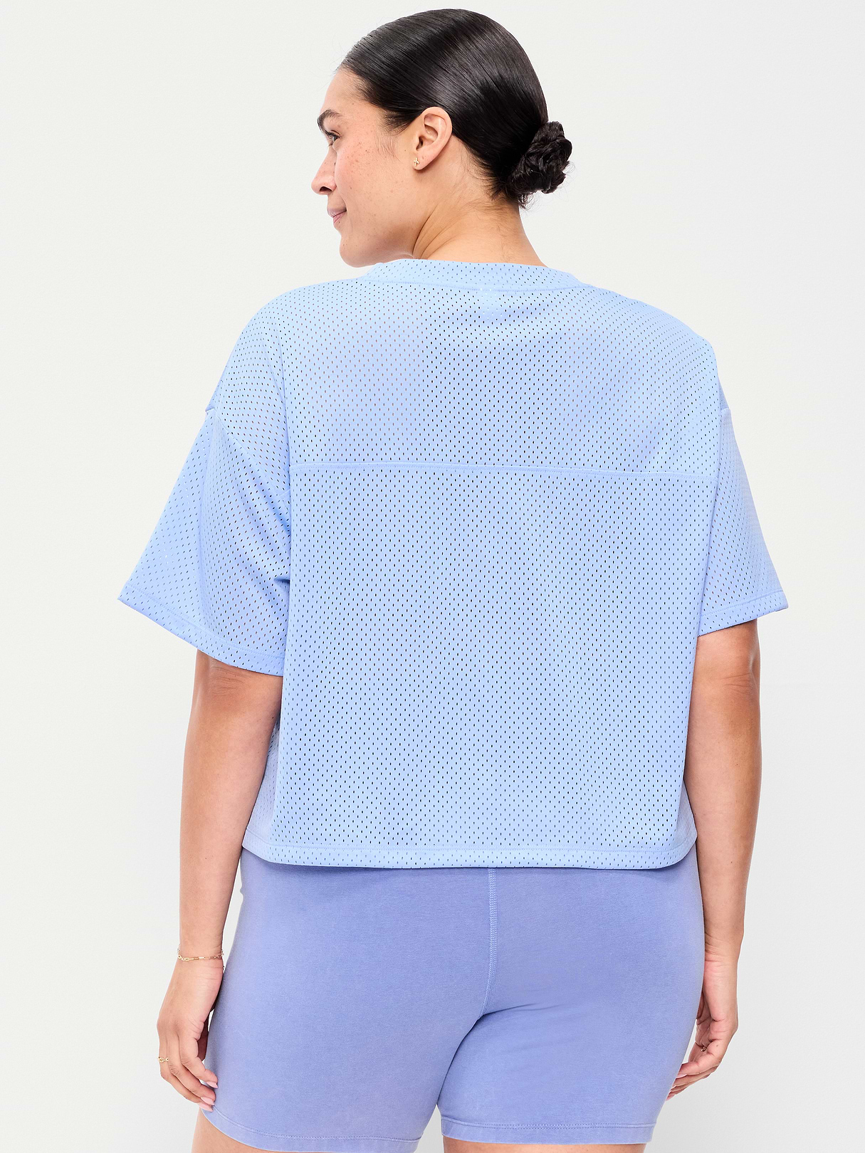 Mesh Jersey Football Top - Peri Heir