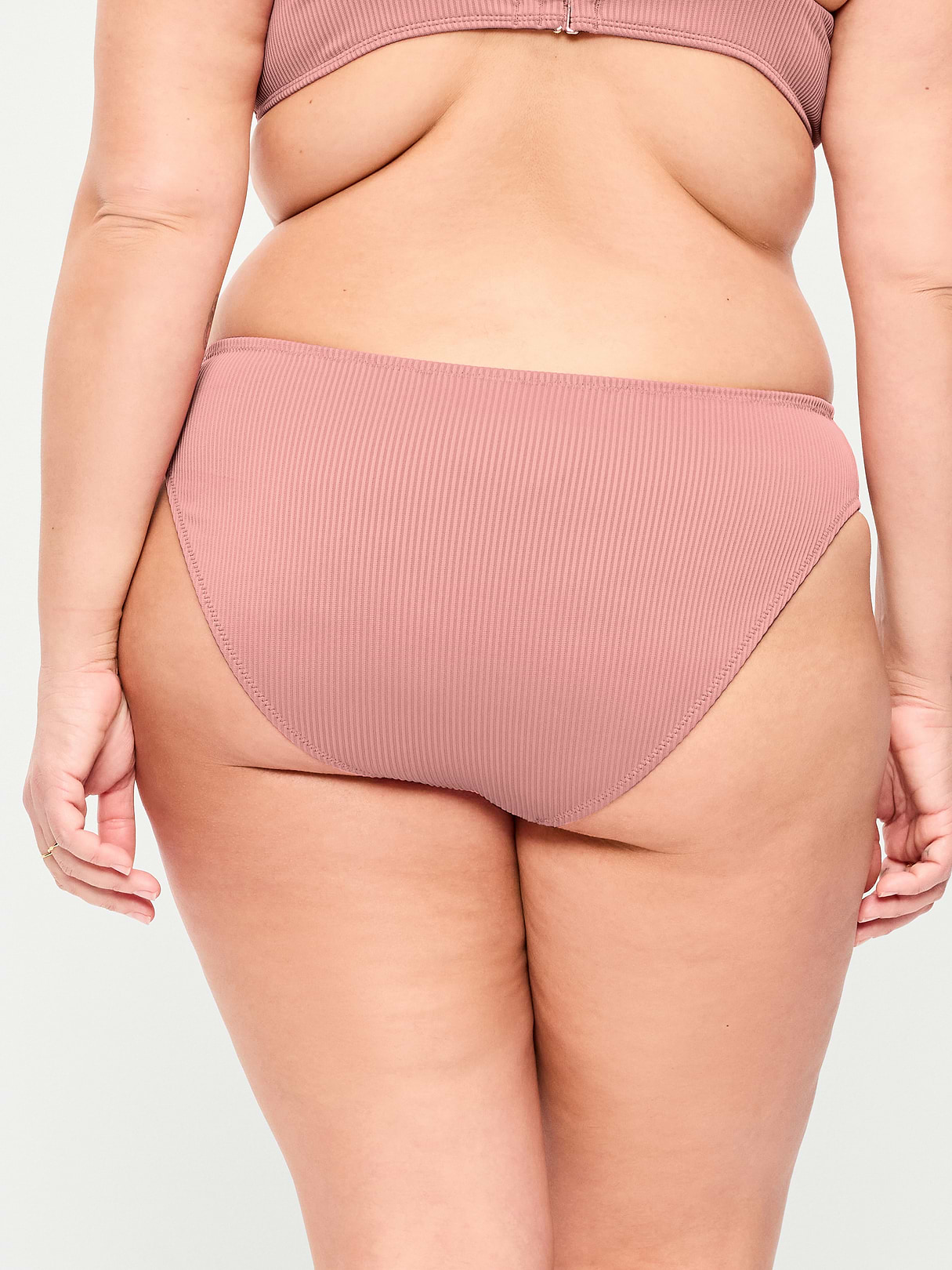 Mid-Rise Bikini Swim Bottoms - Dusty Birch