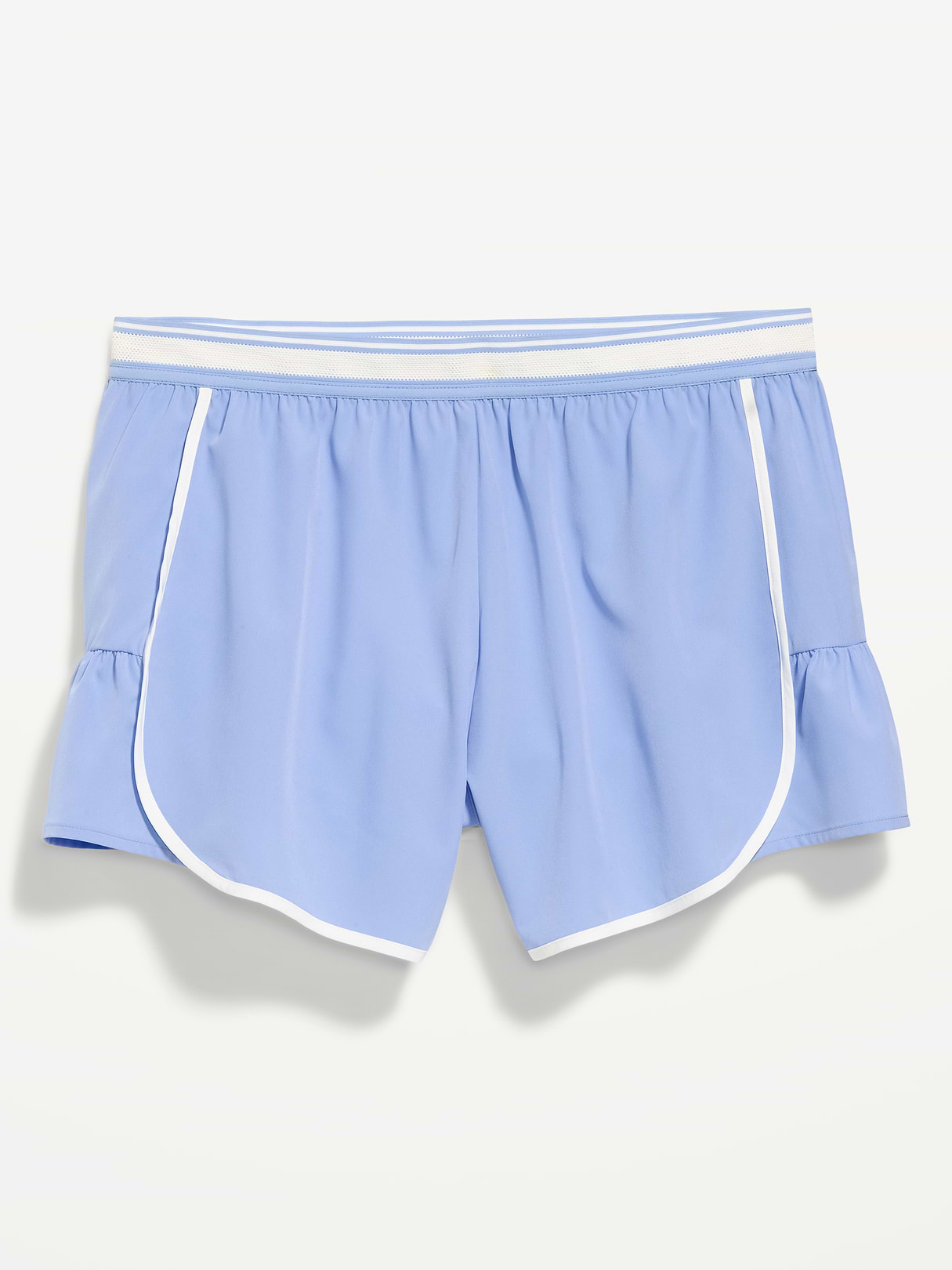 Mid-Rise StretchTech Run Shorts -- 3-inch inseam - Peri Heir