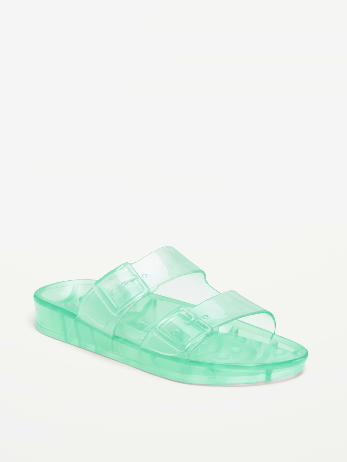Jelly Slides for Women - Greenery
