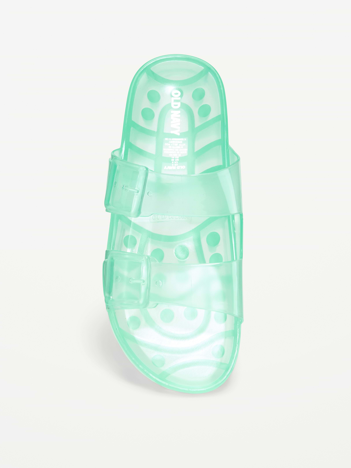 Jelly Slides for Women - Greenery