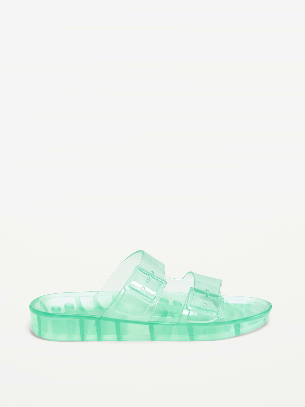 Jelly Slides for Women - Greenery