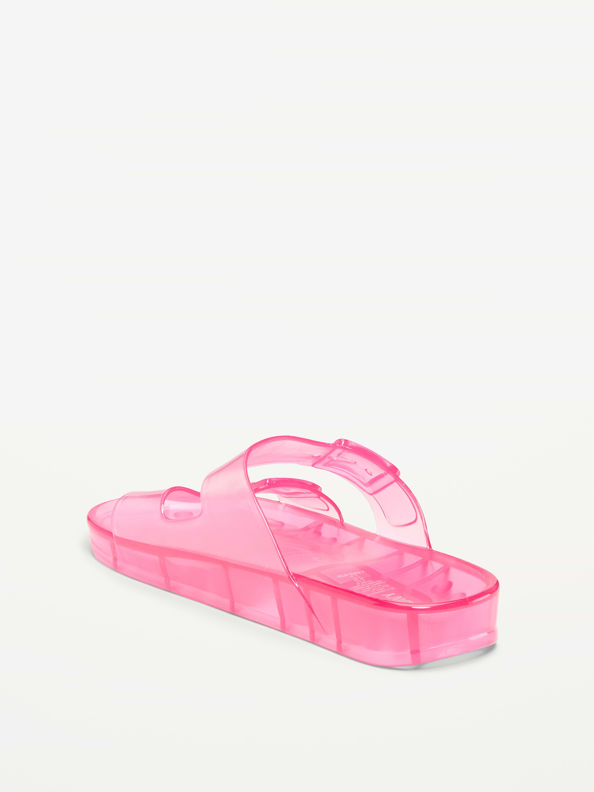 Jelly Slides for Women - Light Pink