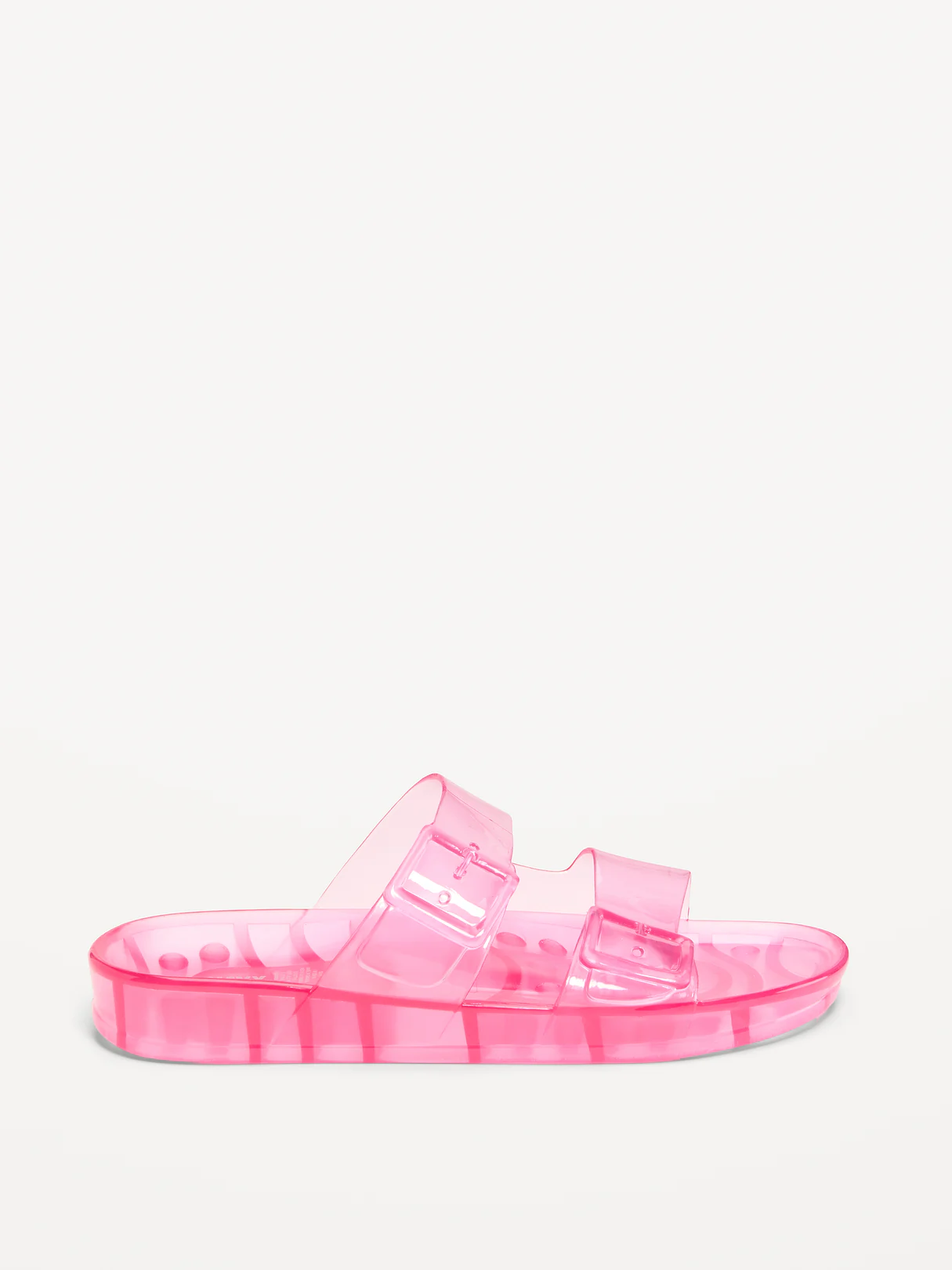 Jelly Slides for Women - Light Pink