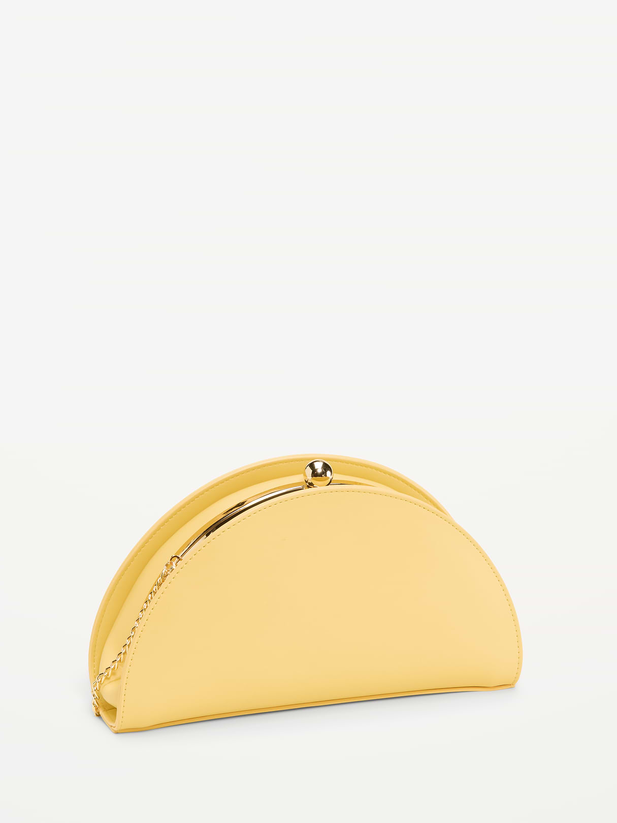 The Occasion by Old Navy Half-Moon Clutch - Sunbeam