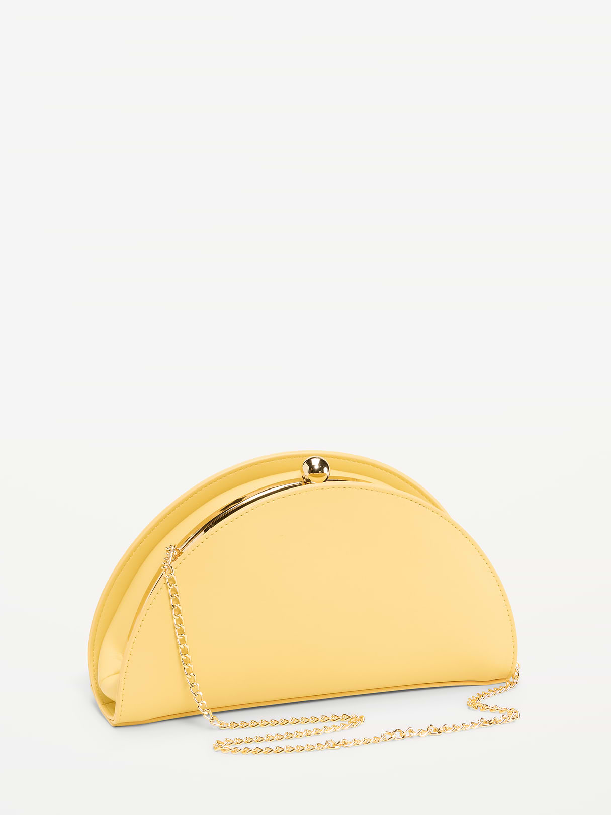 The Occasion by Old Navy Half-Moon Clutch - Sunbeam