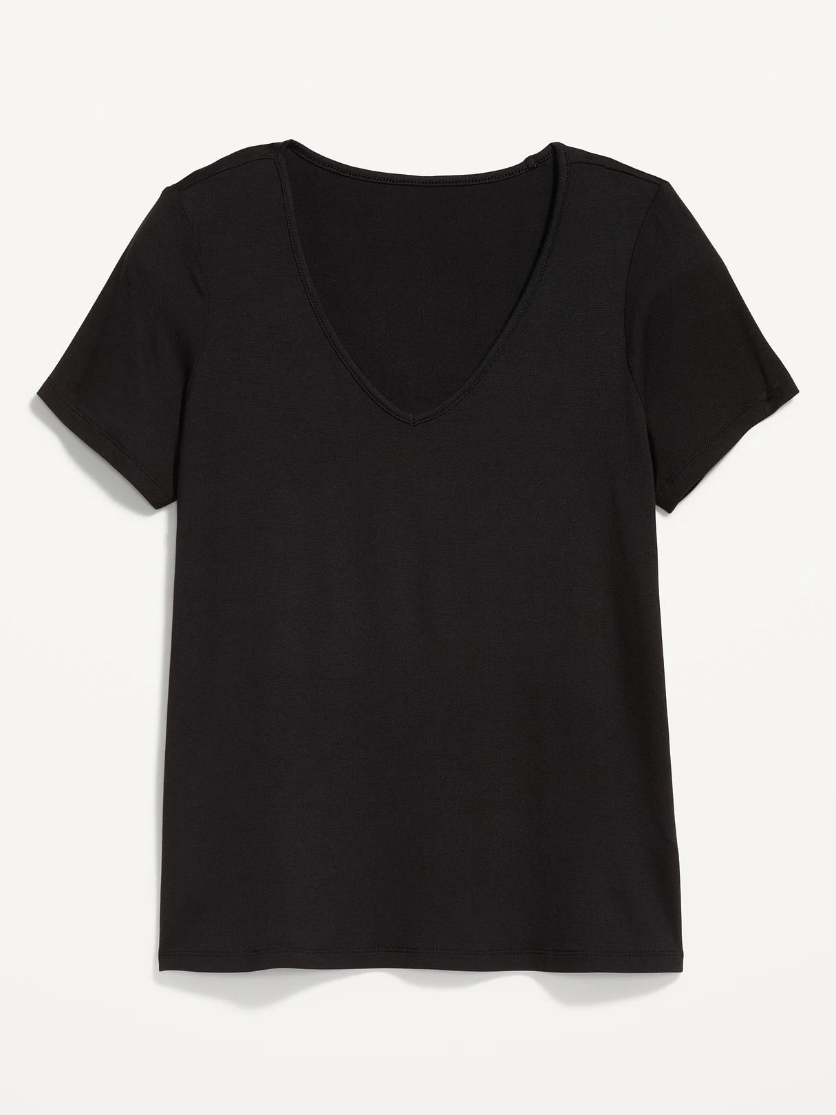 Luxe Slub-Knit T-Shirt - Light Black Heather