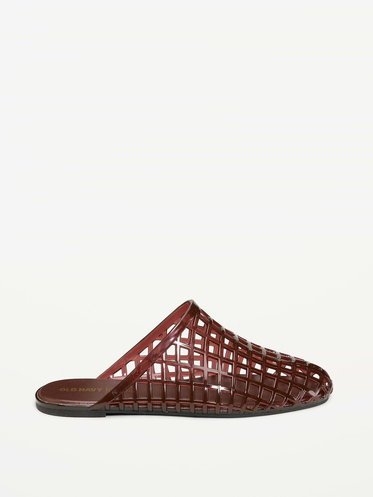 Jelly Mules for Women - Dark Brown