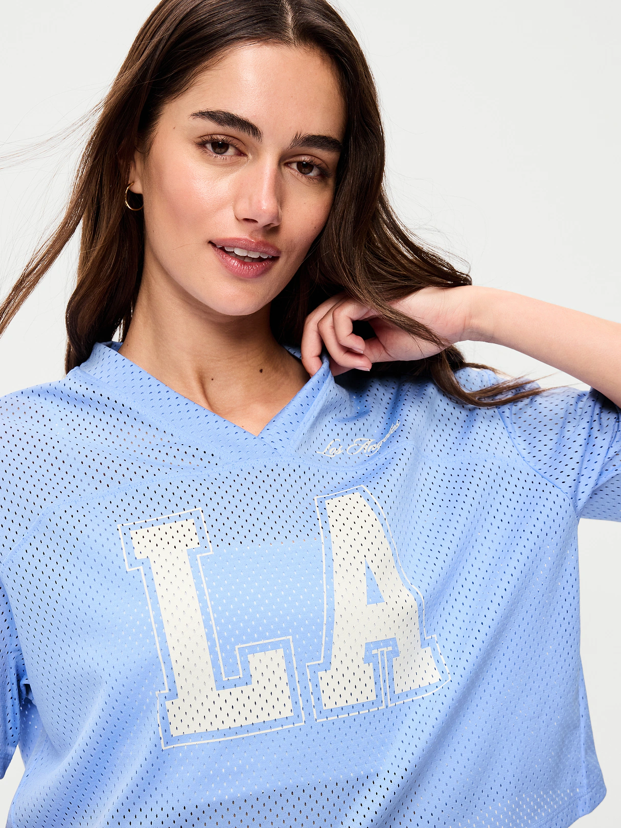 Mesh Jersey Football Top - Peri Heir