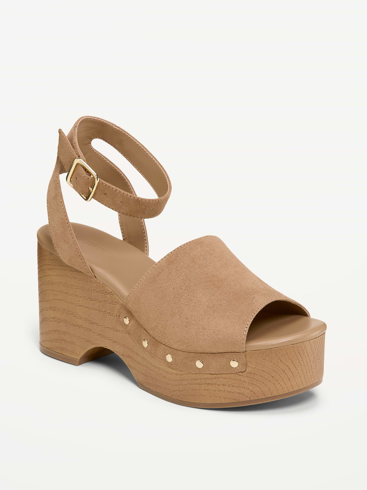 Platform Sandals for Women - Tan