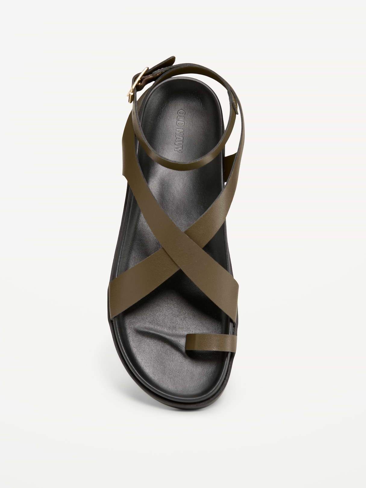 Toe-Strap Sandals for Women - Olive