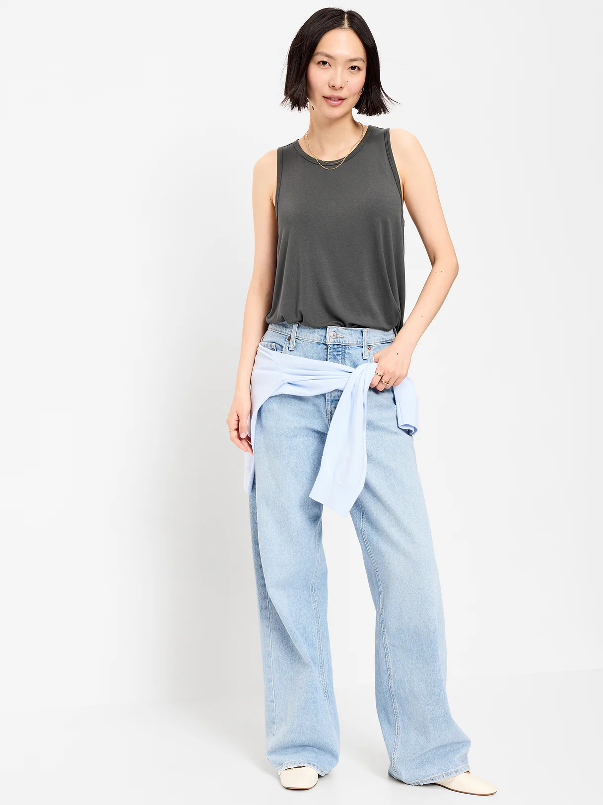 Luxe Sleeveless Top - Panther