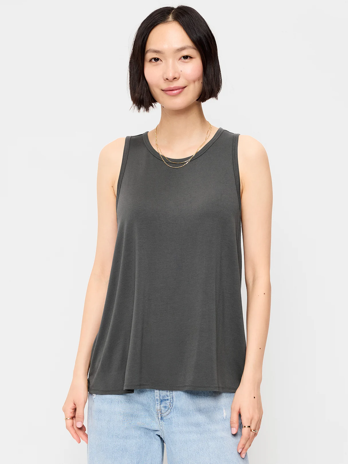 Luxe Sleeveless Top - Panther