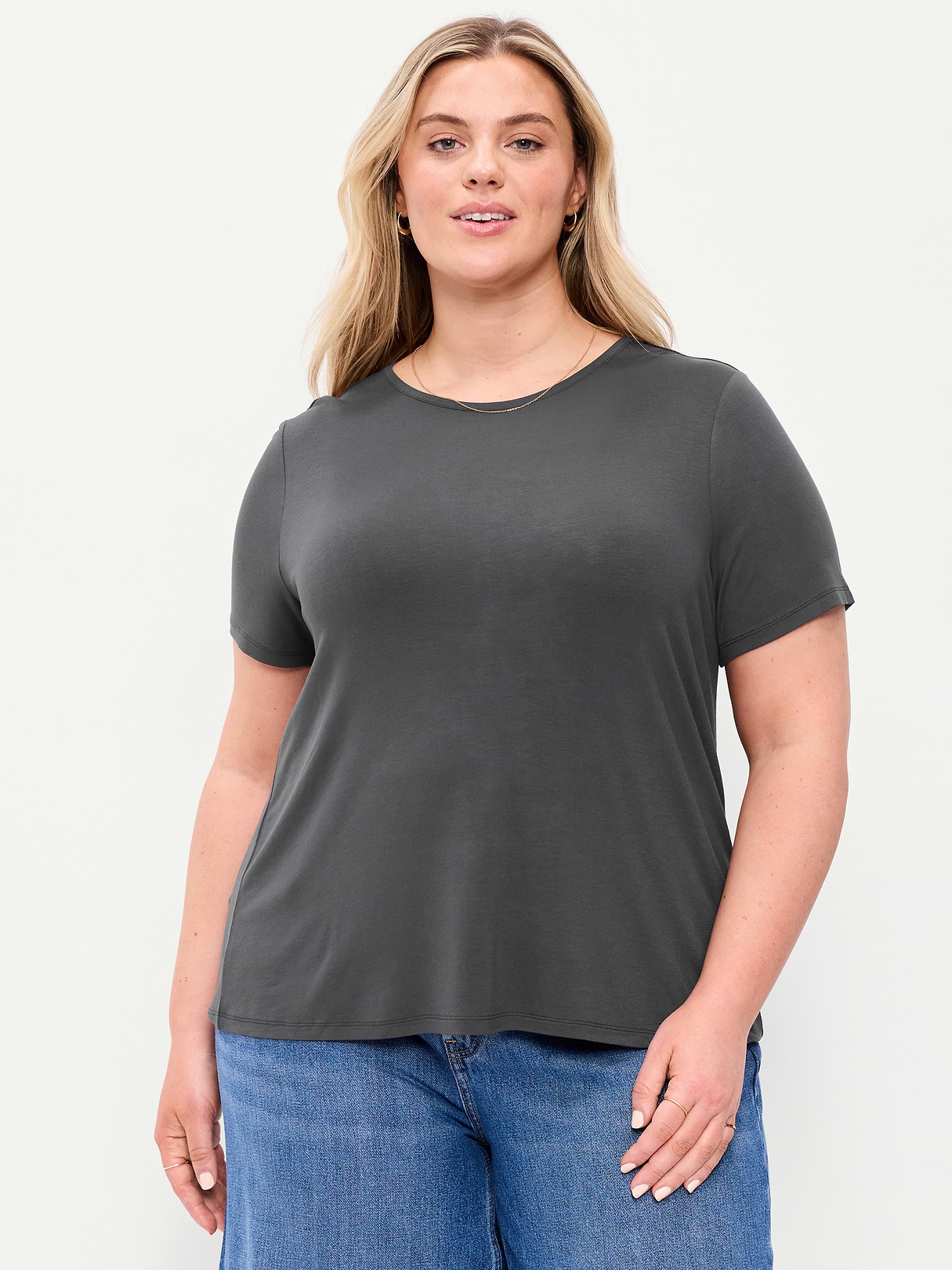 Luxe Crew-Neck T-Shirt - Panther