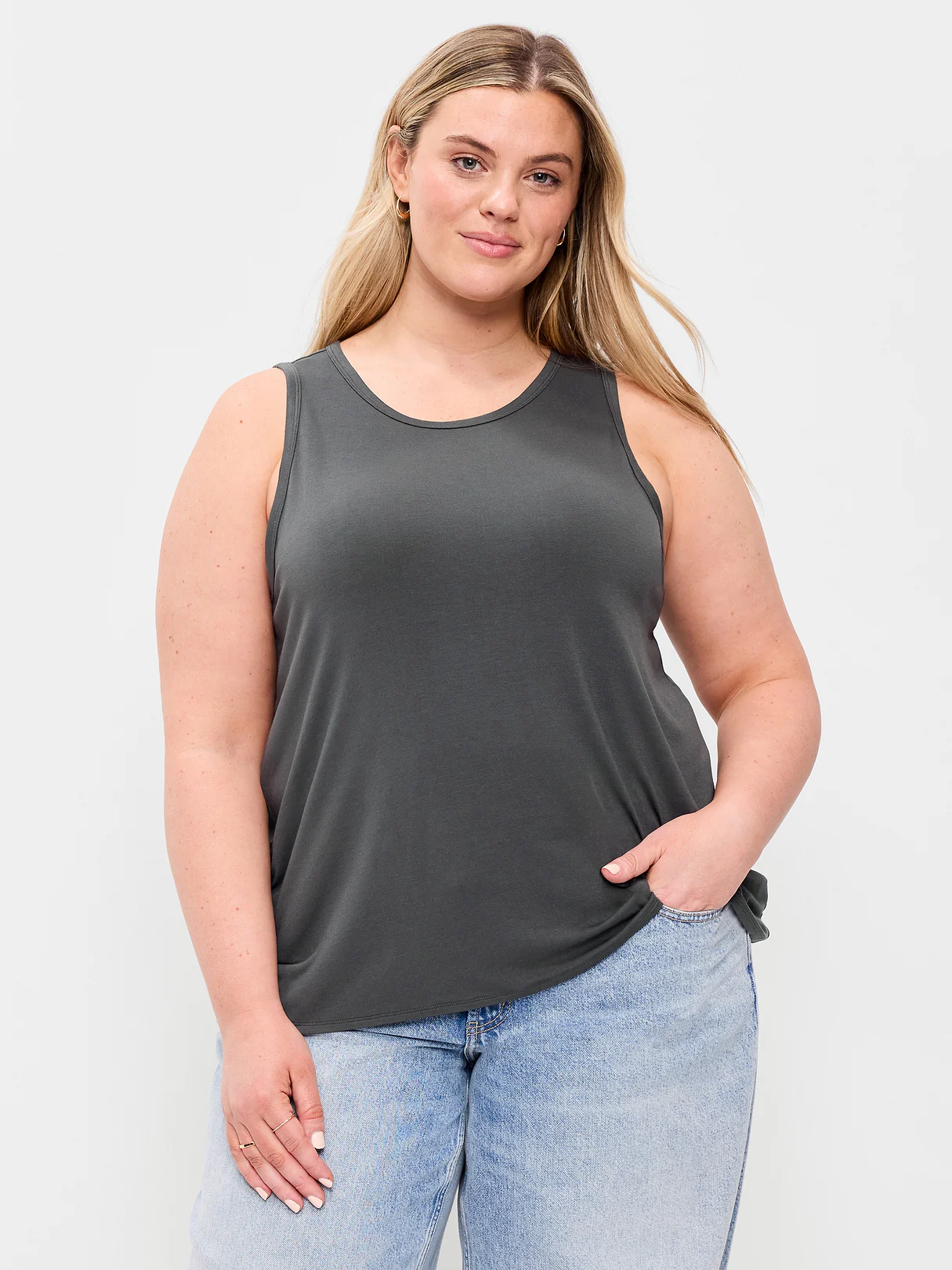 Luxe Sleeveless Top - Panther