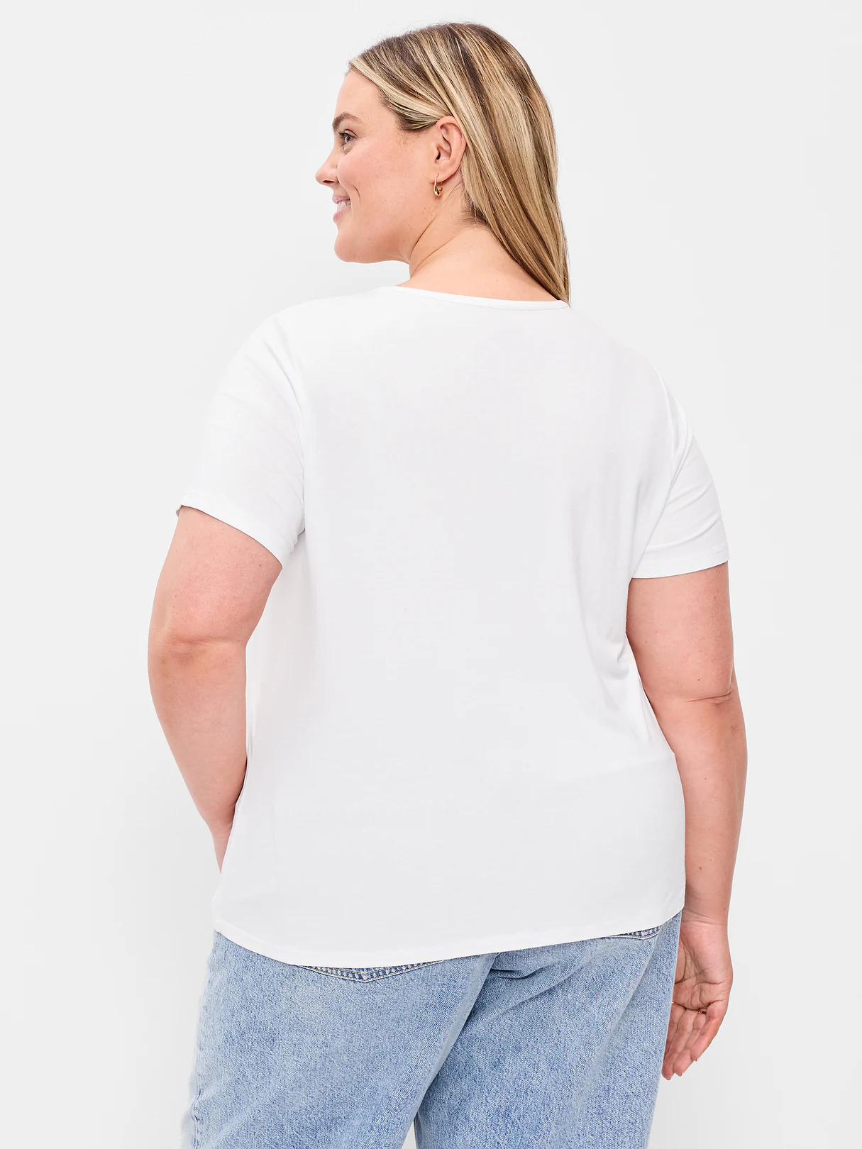 Luxe Crew-Neck T-Shirt - Calla Lilies
