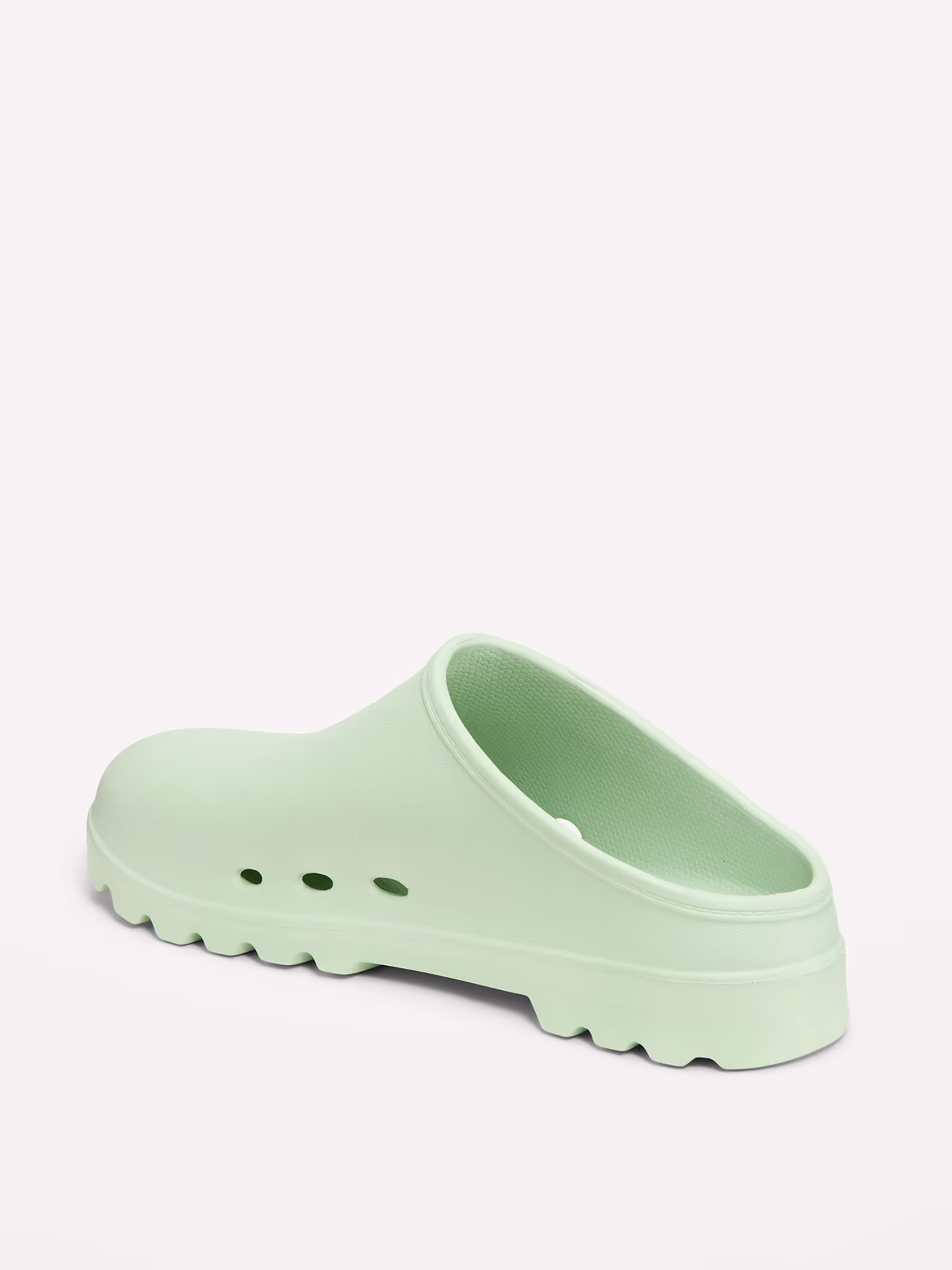 Mule Clogs for Women - Pale Pistachio
