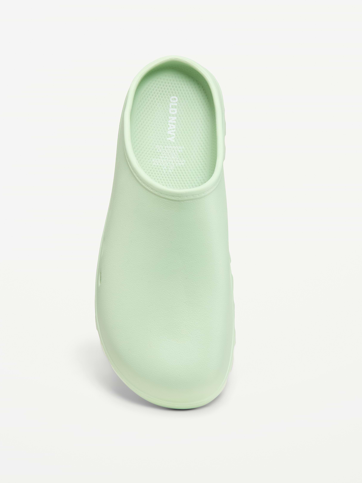 Mule Clogs for Women - Pale Pistachio