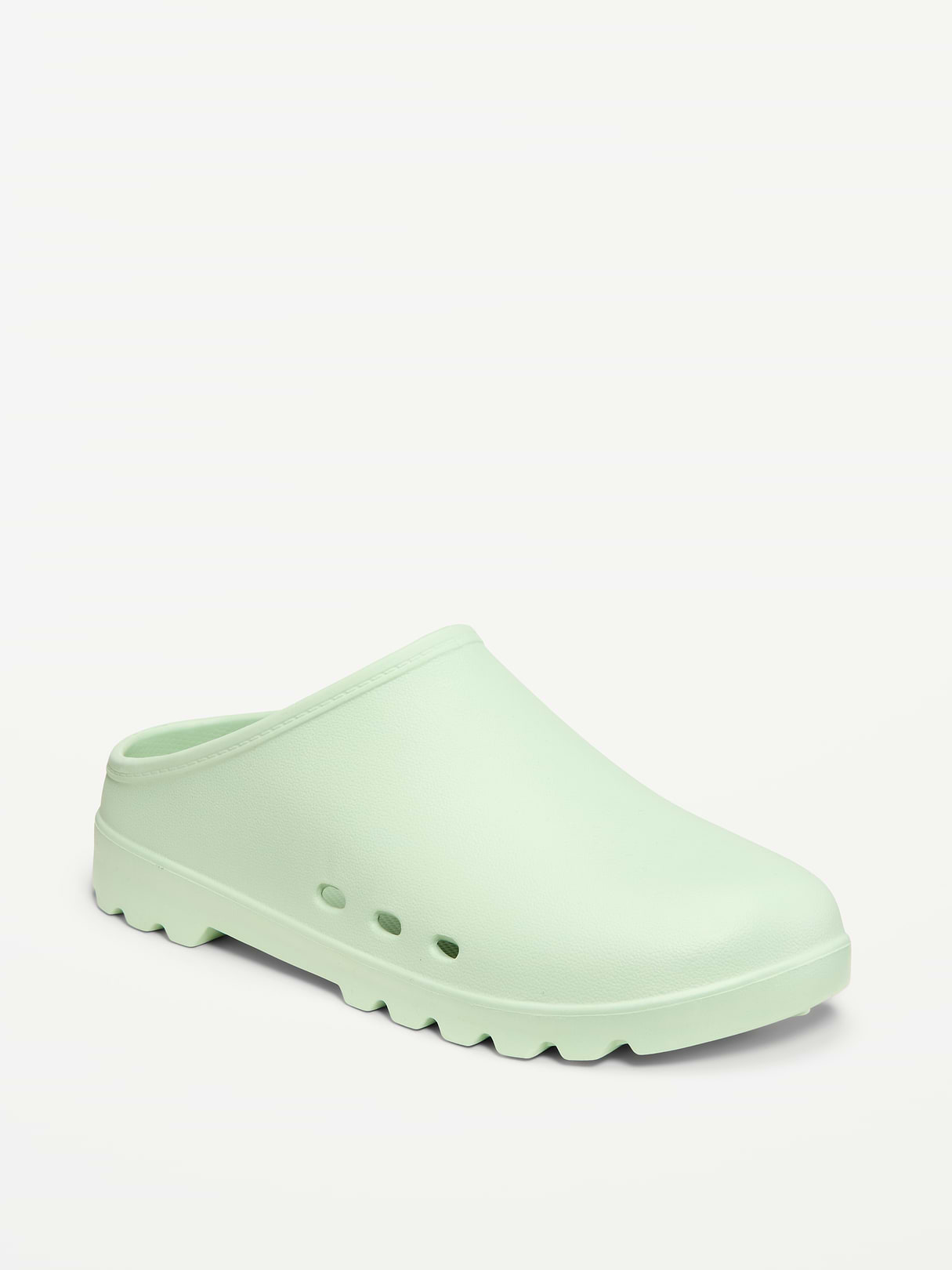 Mule Clogs for Women - Pale Pistachio