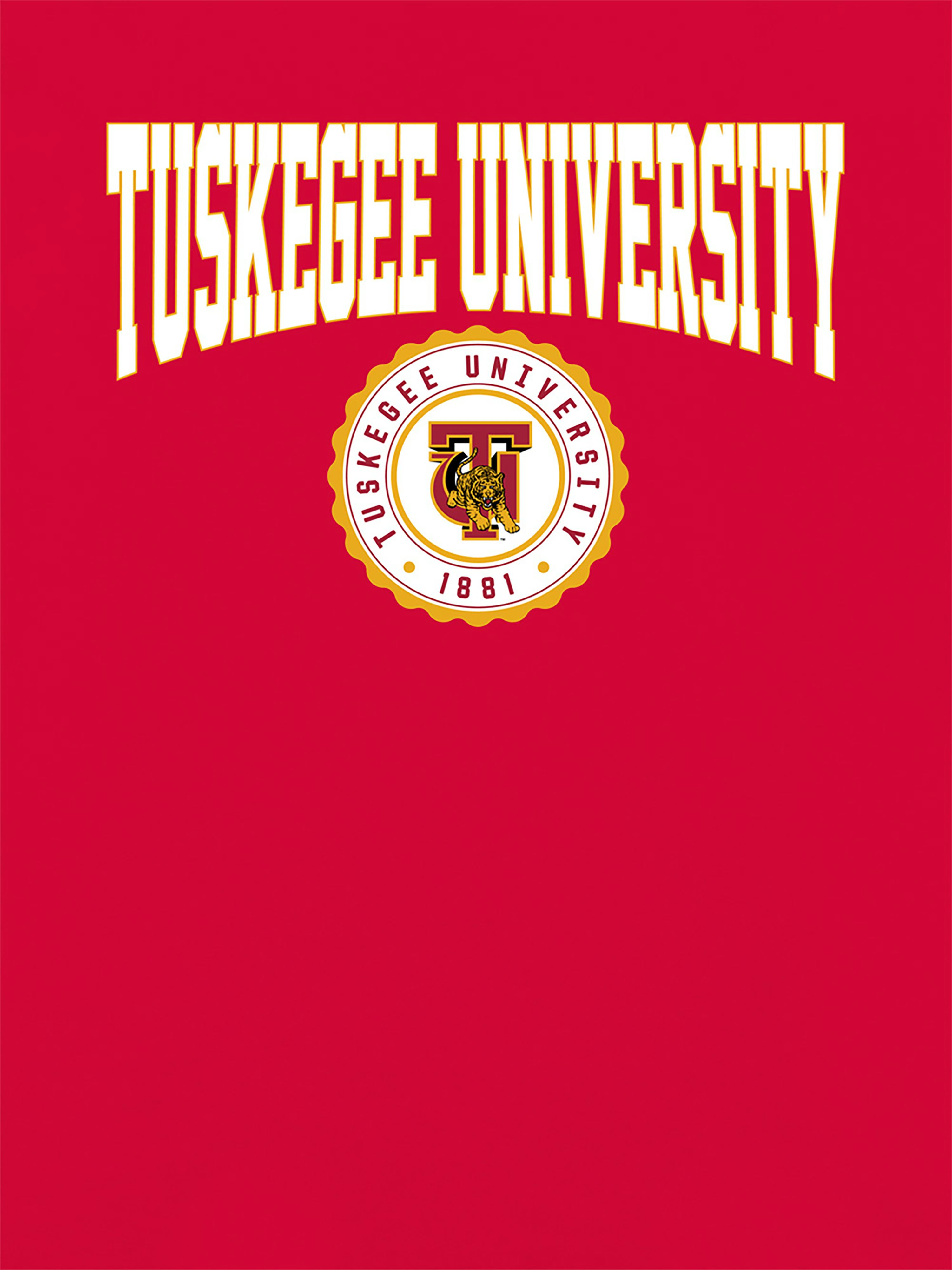 Tuskegee University Collegiate Graphic T-Shirt for Women - Red