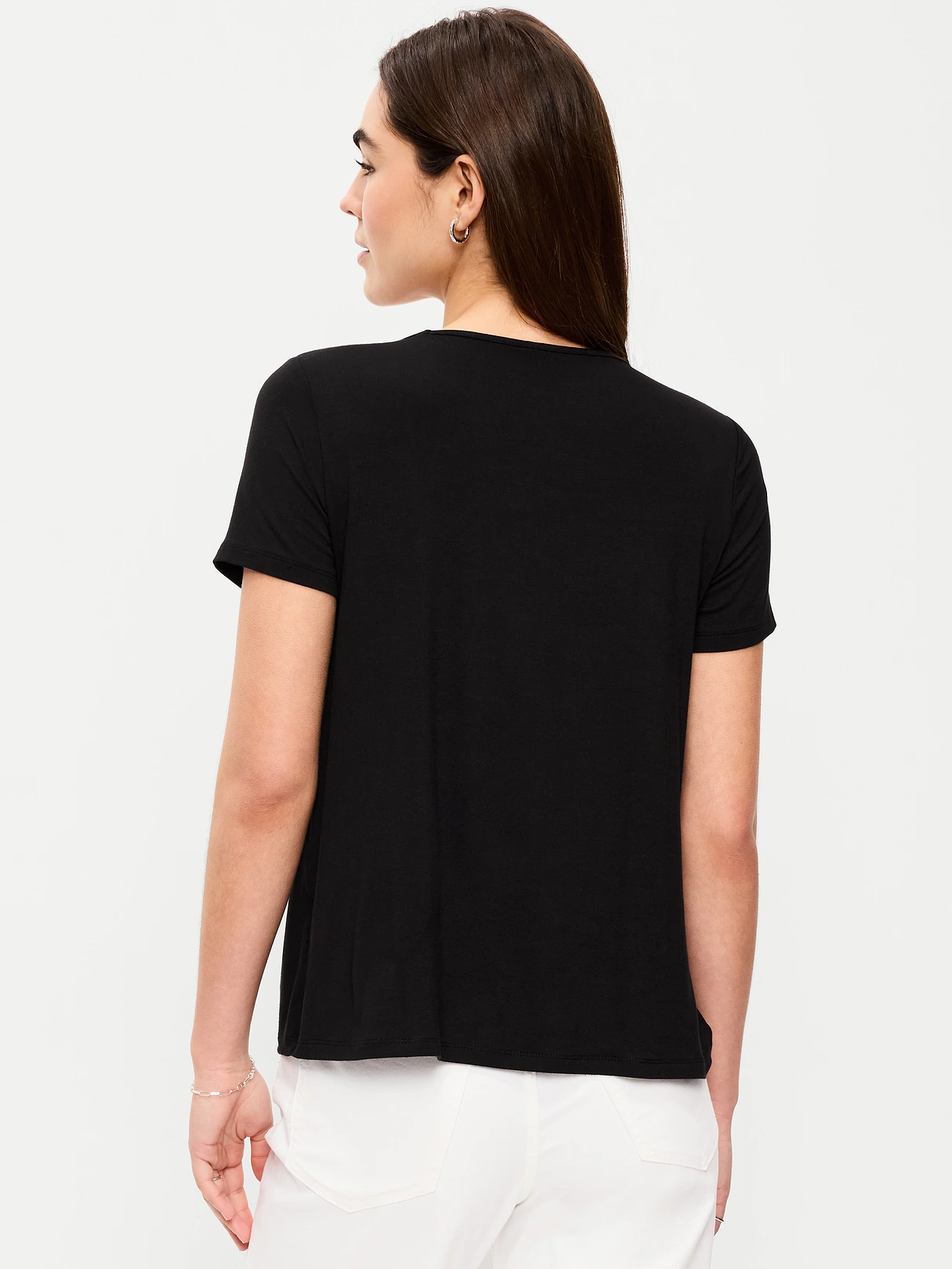 Luxe Slub-Knit T-Shirt - Light Black Heather