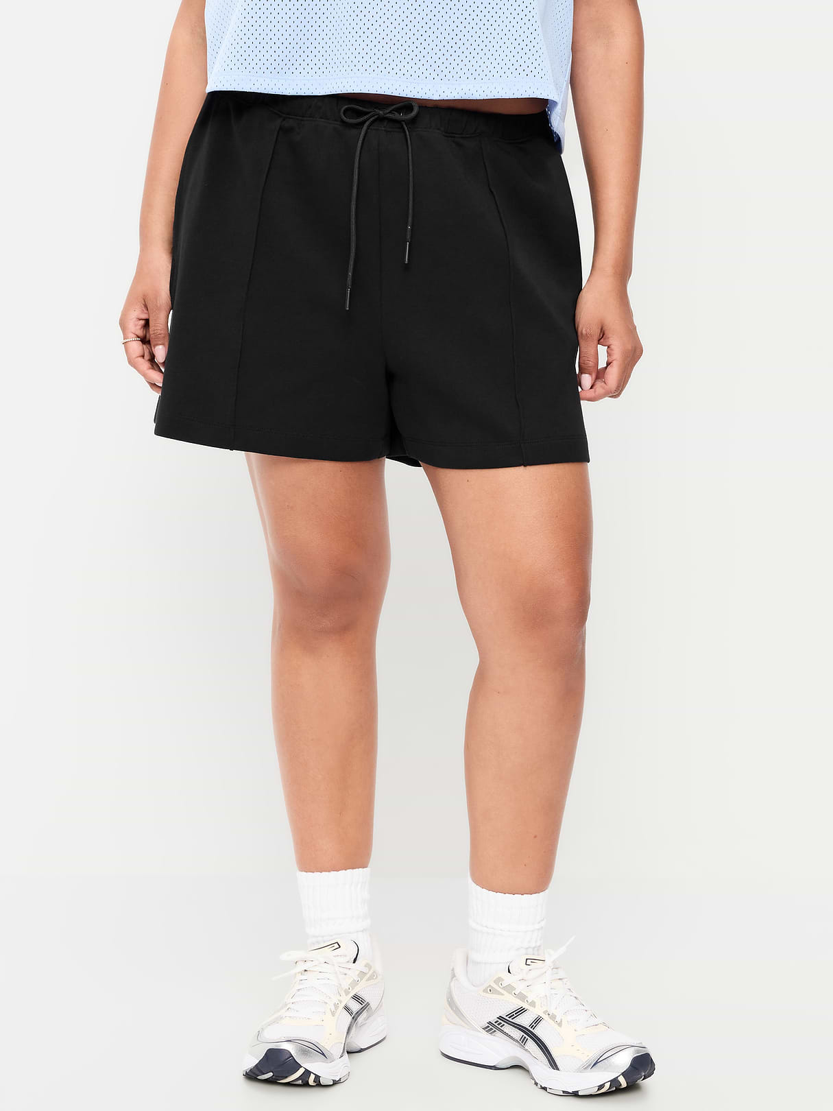Relaxed Dynamic Fleece Shorts - Black Jack