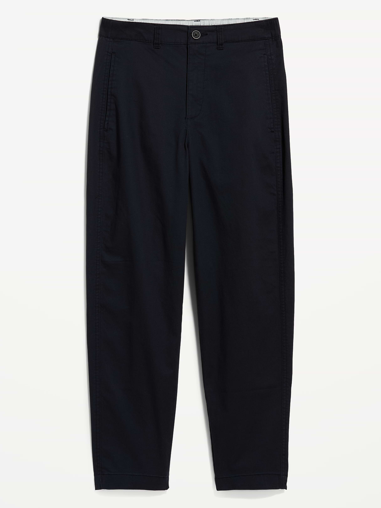 High-Waisted OGC Chino Tapered Straight Pants - Navy Captain
