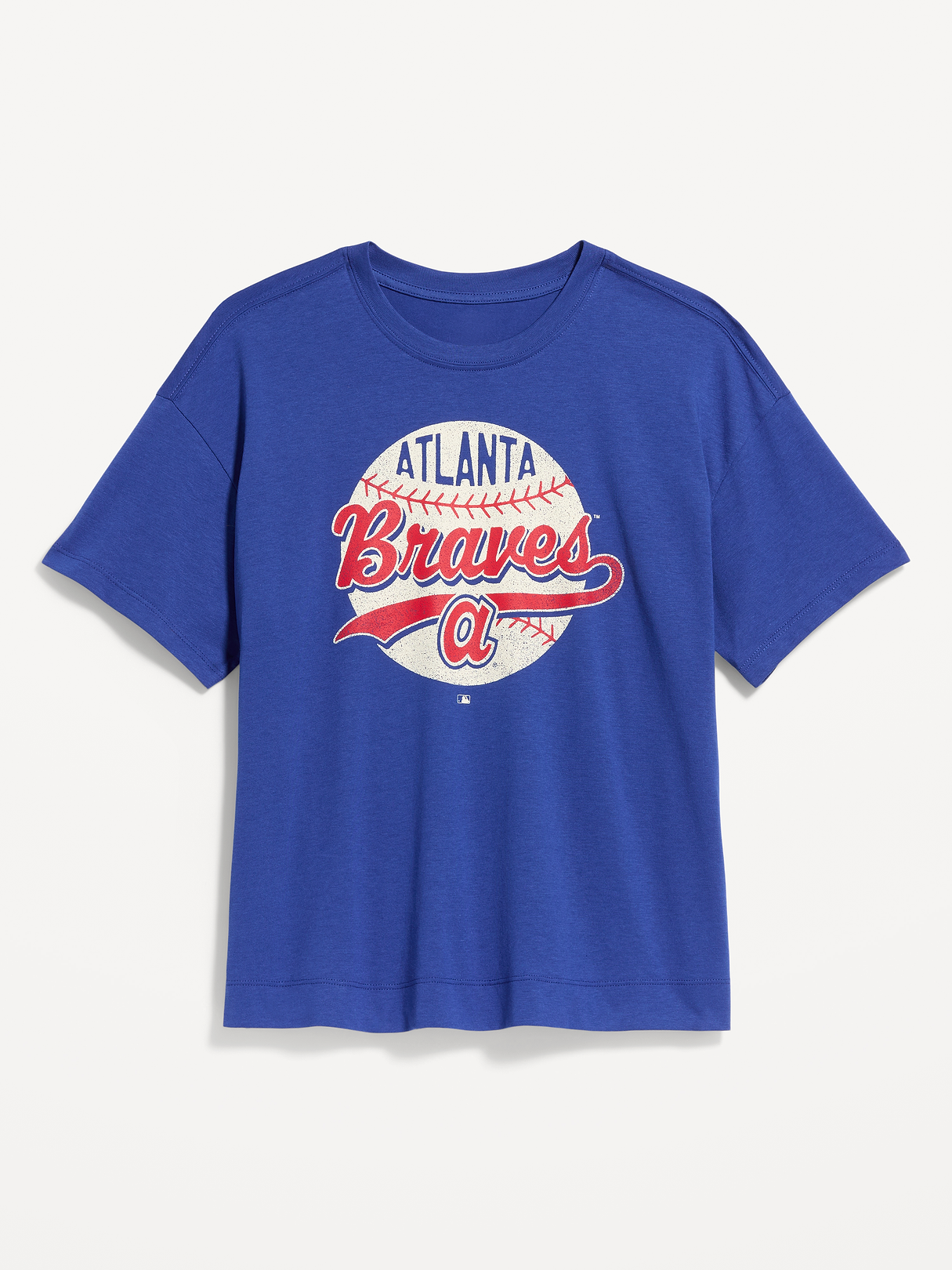 Chicago Cubs Crew-Neck T-Shirt for Women - Atlanta Braves